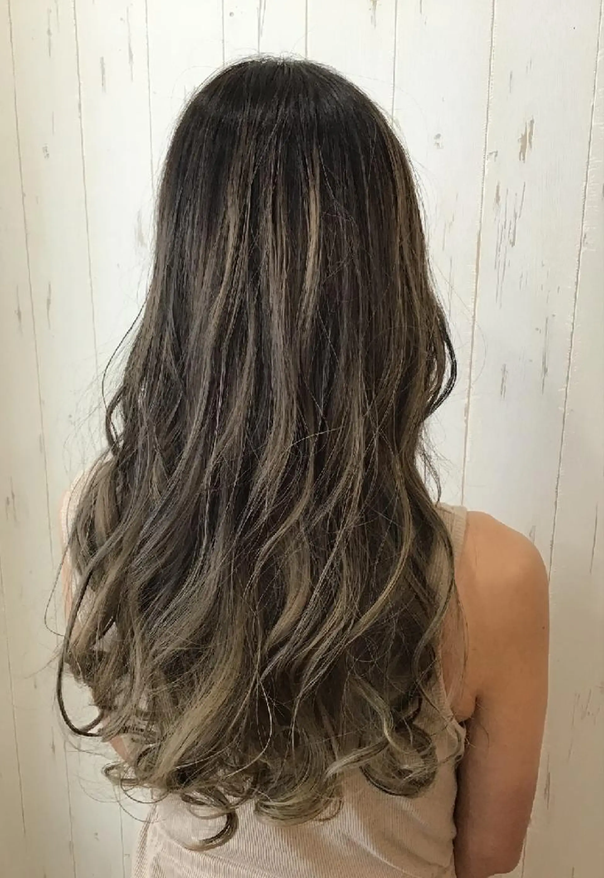 ロング カラー ブリーチ カラー#ブリーチ⭐️ STAR☆RIVERのヘアスタイル