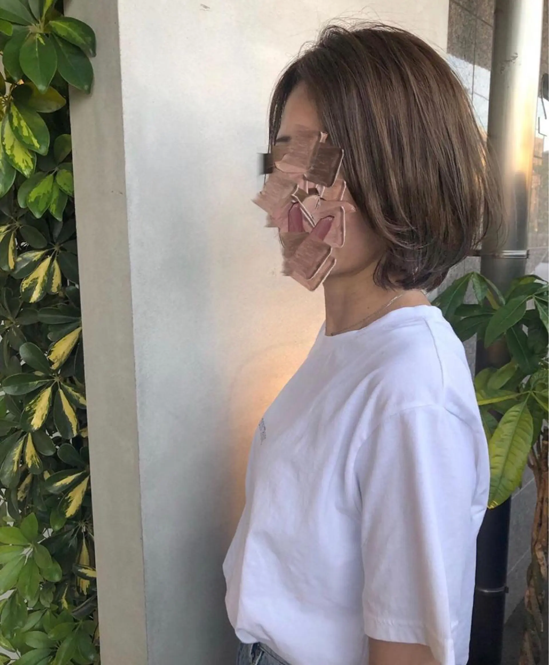 ショート カラー ヘアアレンジ glad hairのヘアスタイル