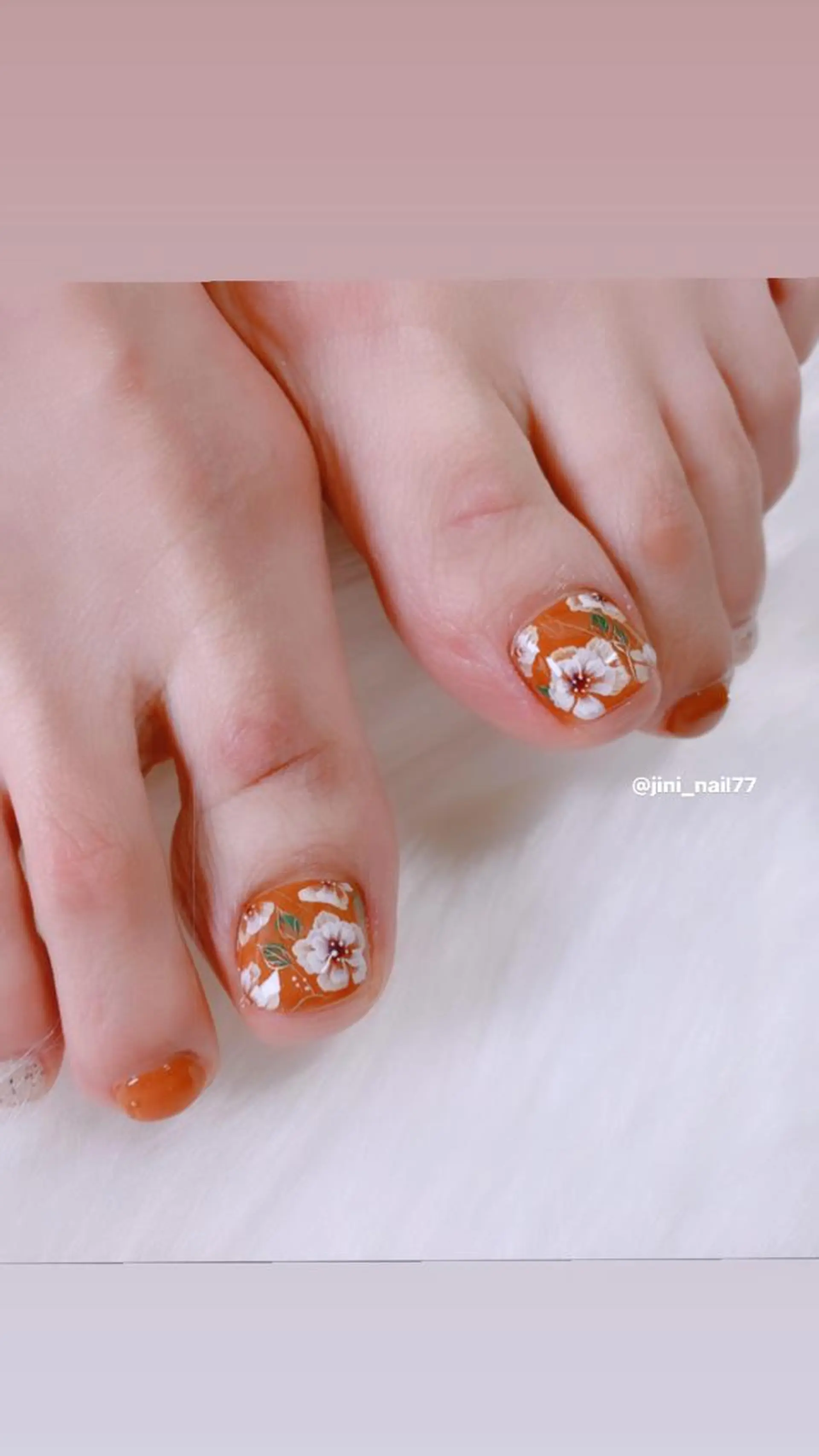 ネイル フットネイル JINI NAIL所属・ジニ ネイルのネイルデザイン