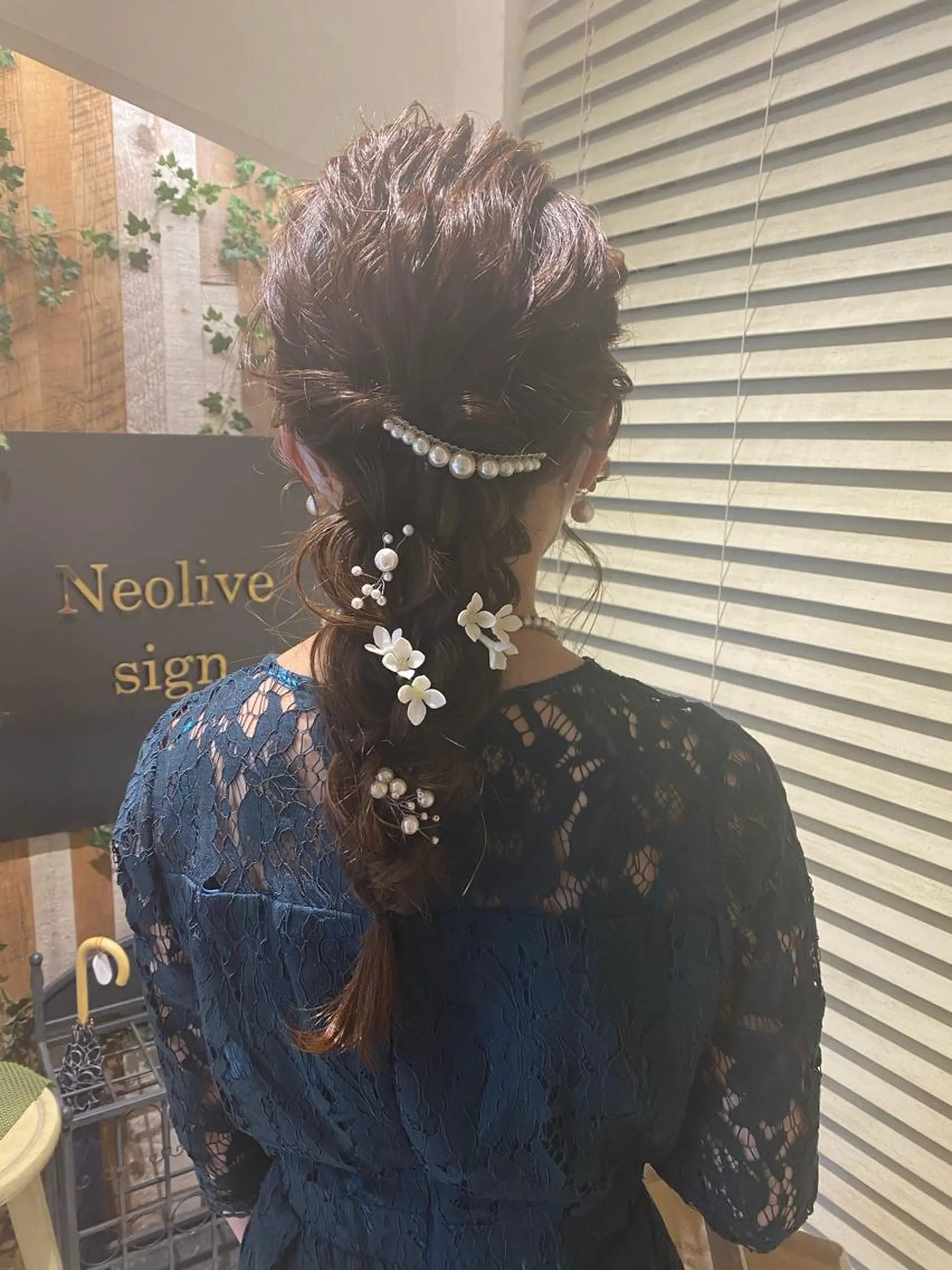 ヘアアレンジ ヘアセット 寒河江 舞奈のマツエク・マツパデザイン