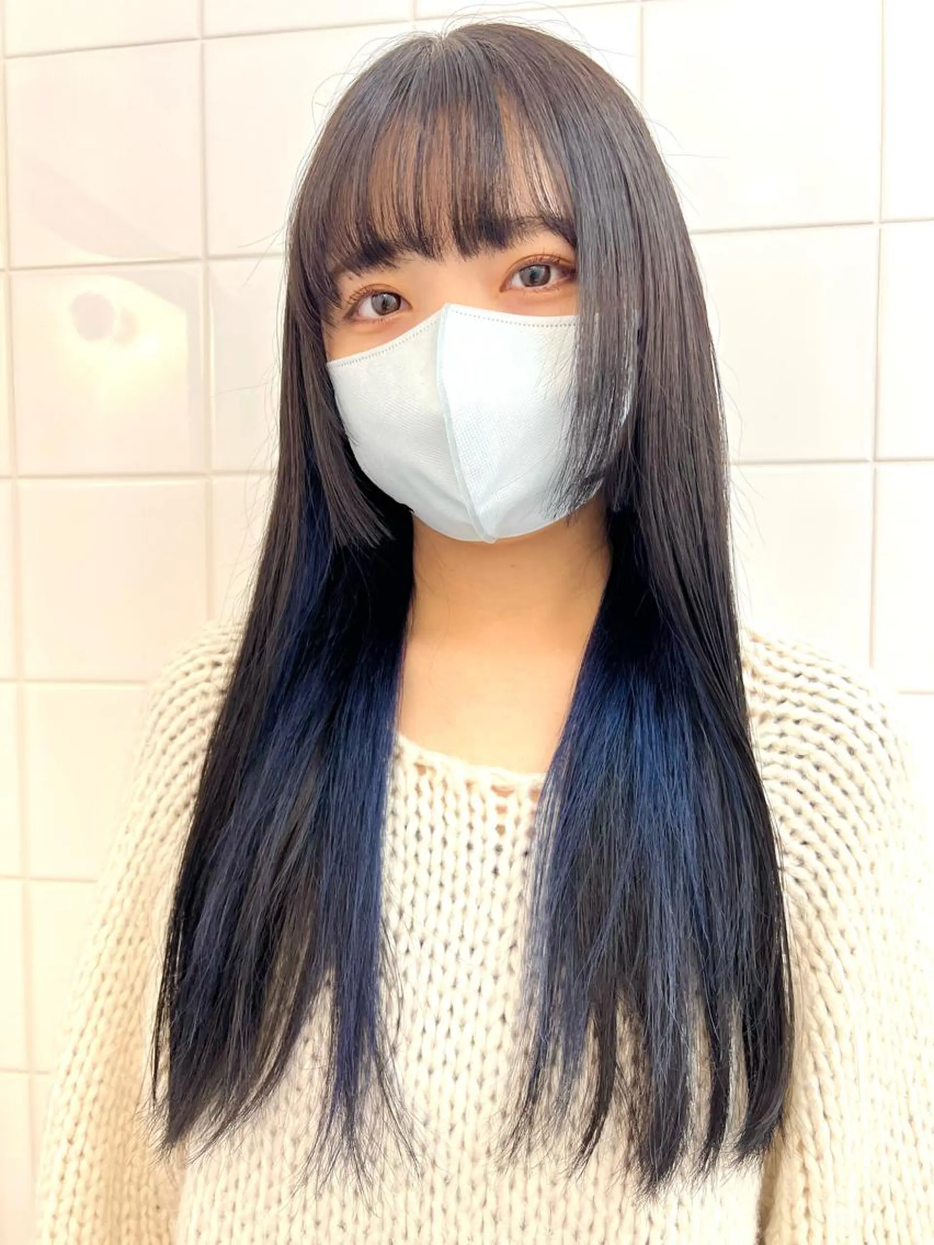 ロング カラー ヘアアレンジ 🧨ブリーチー×ボブ レイヤー💎じゅえるのヘアスタイル