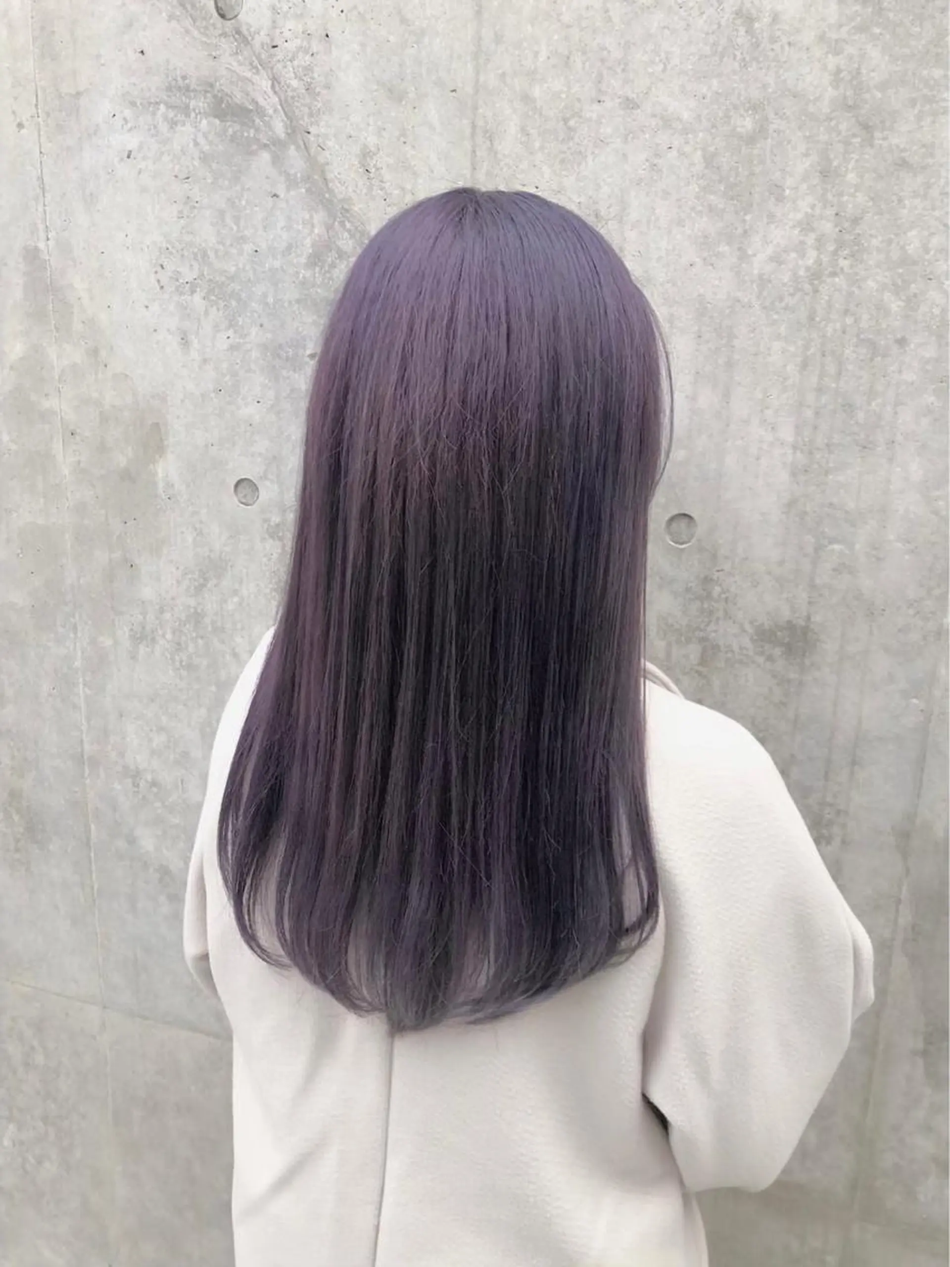 ロング カラー カット トリートメント Beleza原宿所属・MOMO艶髪 🩵モテカラーのヘアスタイル