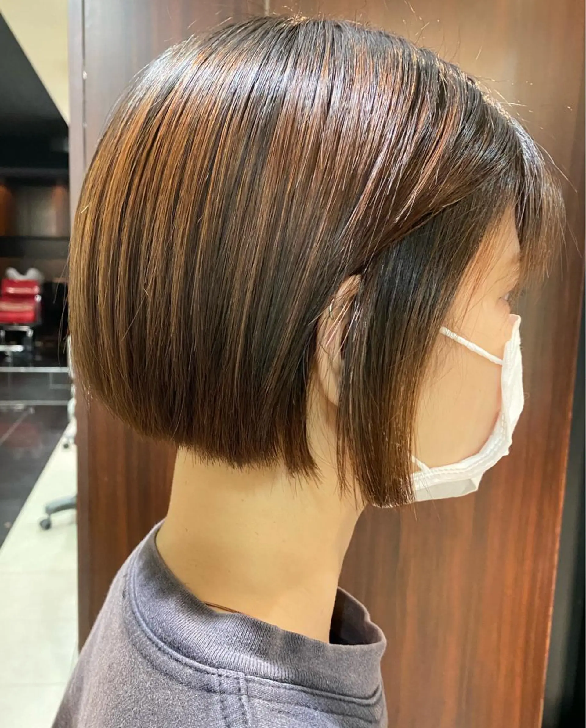 ショート カット トリートメント 長畑 光紀のヘアスタイル