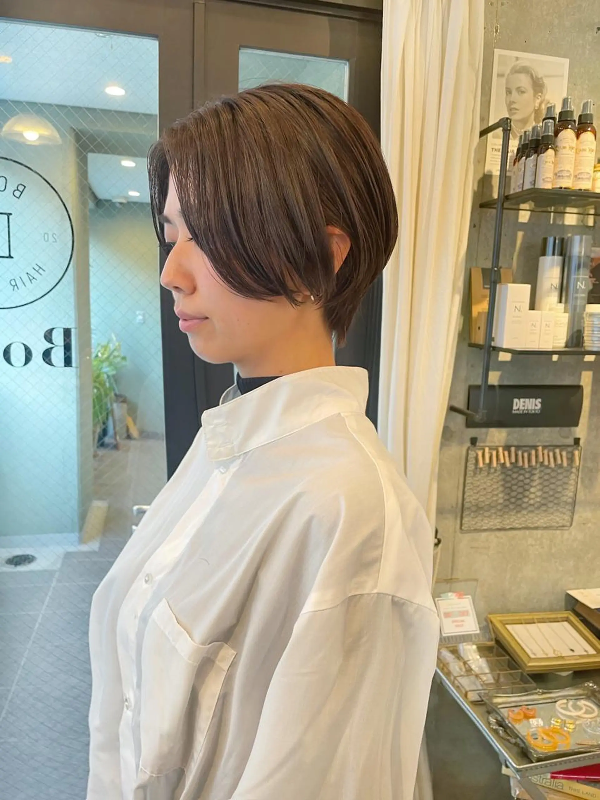 ショート カラー カット ヘアカラー トリートメント HIROKI ” stylistのヘアスタイル