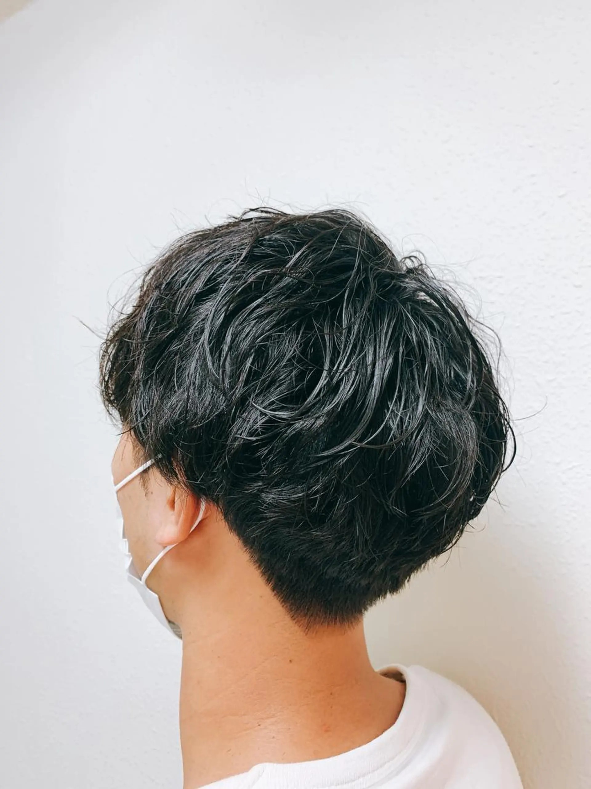 ショート パーマ メンズ エンドウ ミノリ🤎 /半個室/レイヤーのヘアスタイル