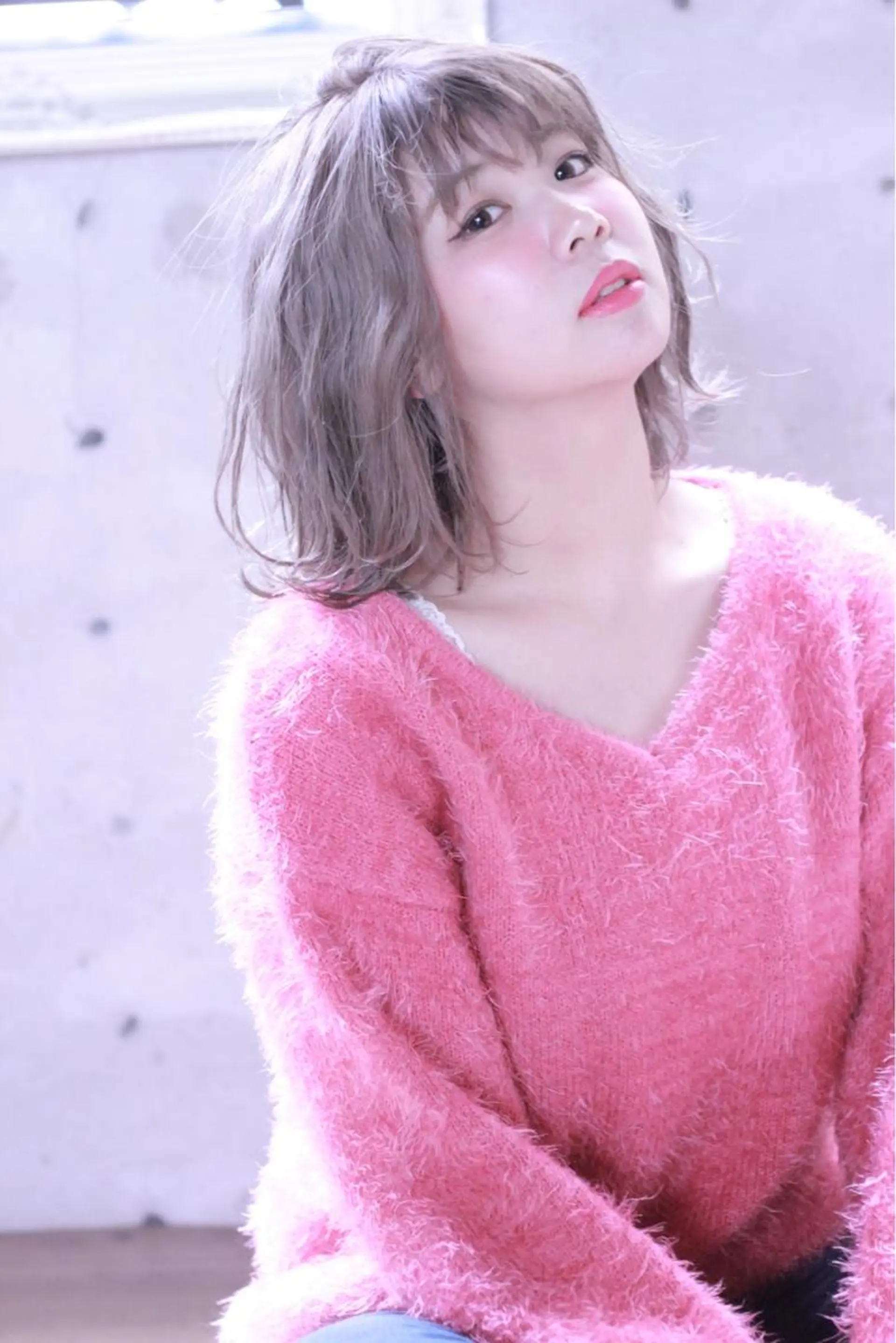 ミディアム カラー cachecache所属・及川 光のヘアスタイル