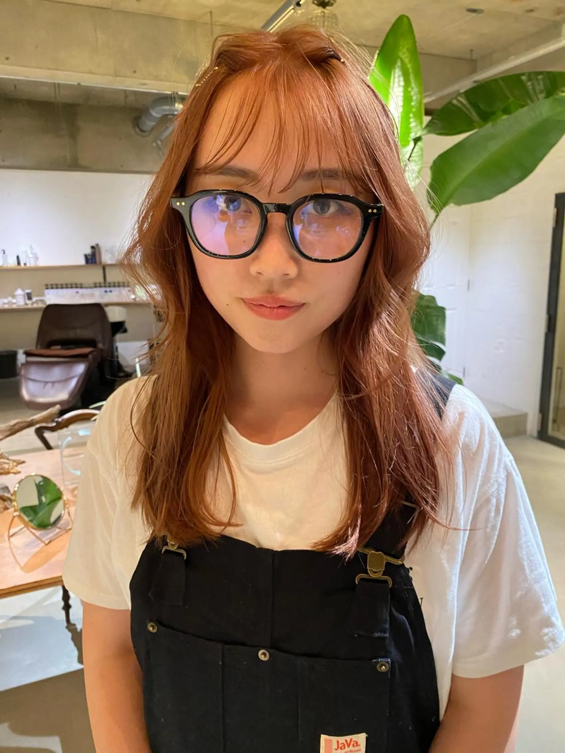 ロング カラー park所属・聖 来のヘアスタイル