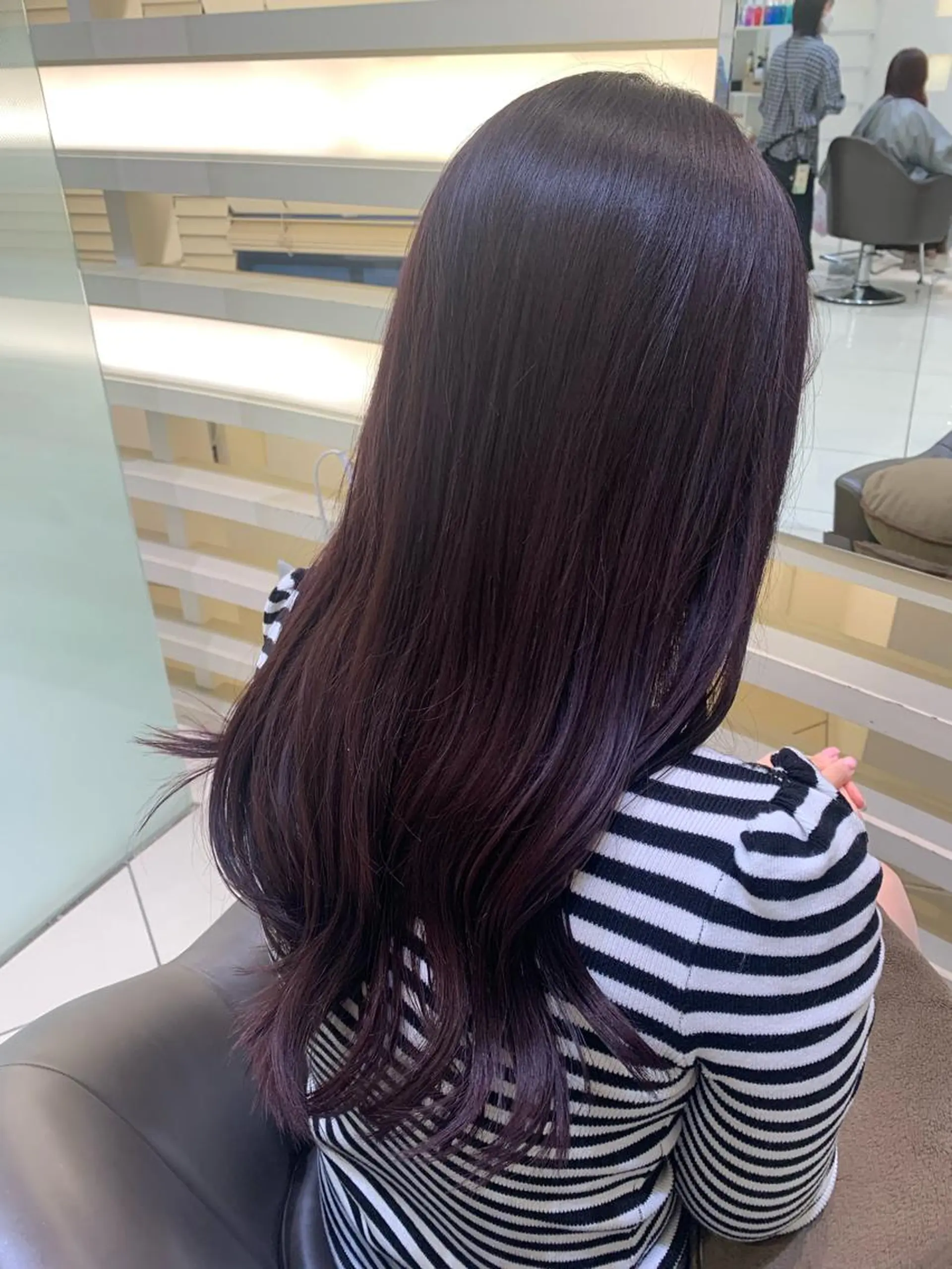 ロング 韓国レイヤー🪽 耳ツボジュエリーのヘアスタイル