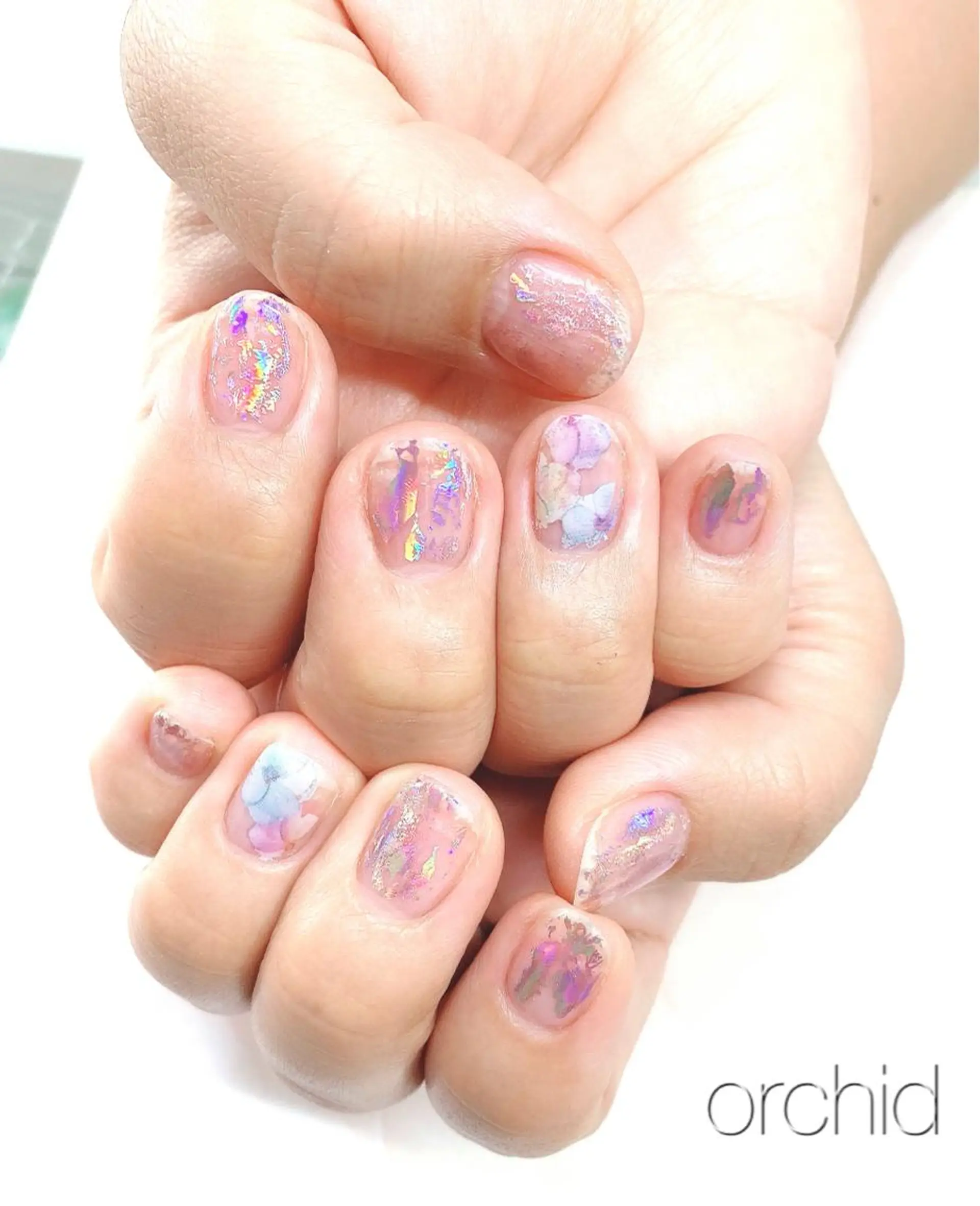 ネイル orchid ♡オーキッドのネイルデザイン