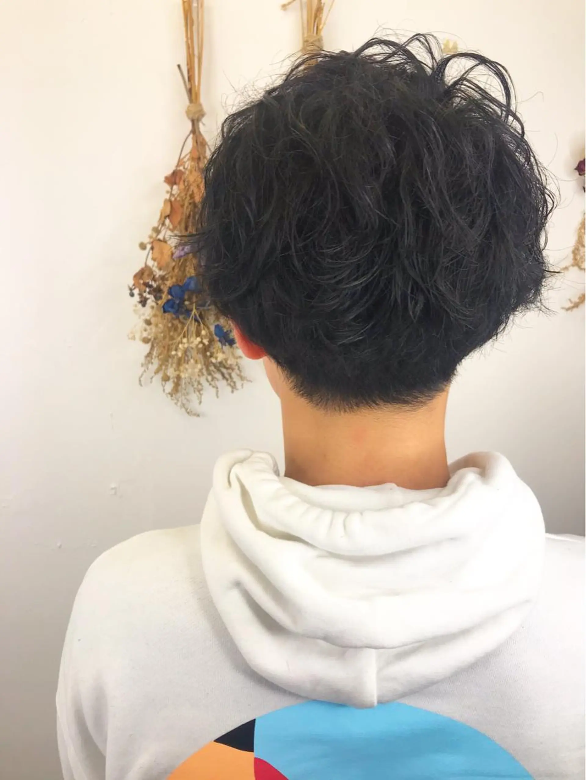 パーマ メンズ メンズパーマ ニュアンスパーマ メンズサロン　アソビ元町店所属・メンズサロン アソビ元町のヘアスタイル