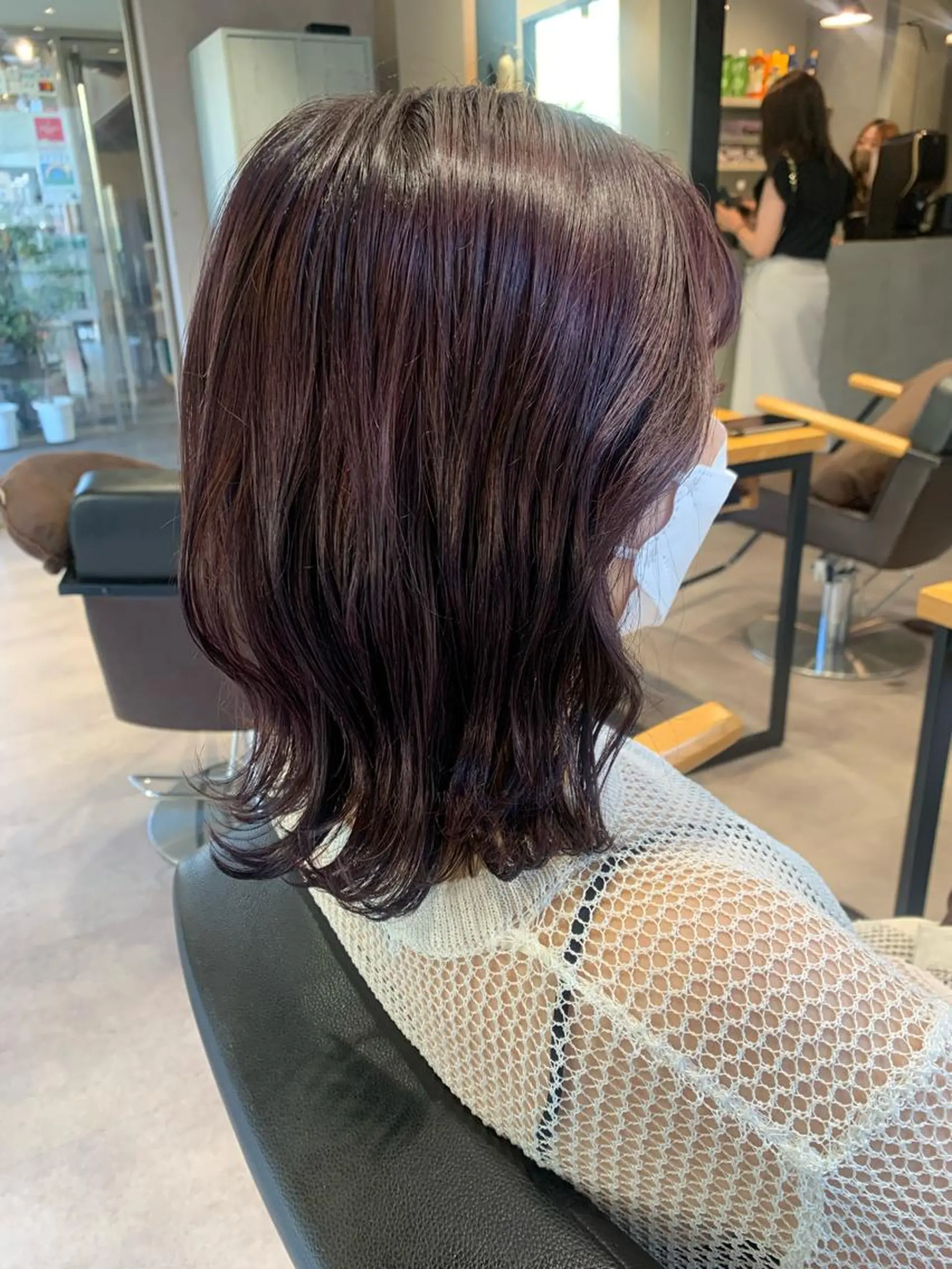 ミディアム カラー カット ヘアカラー 【髪質改善🌿】木本 志歩のヘアスタイル