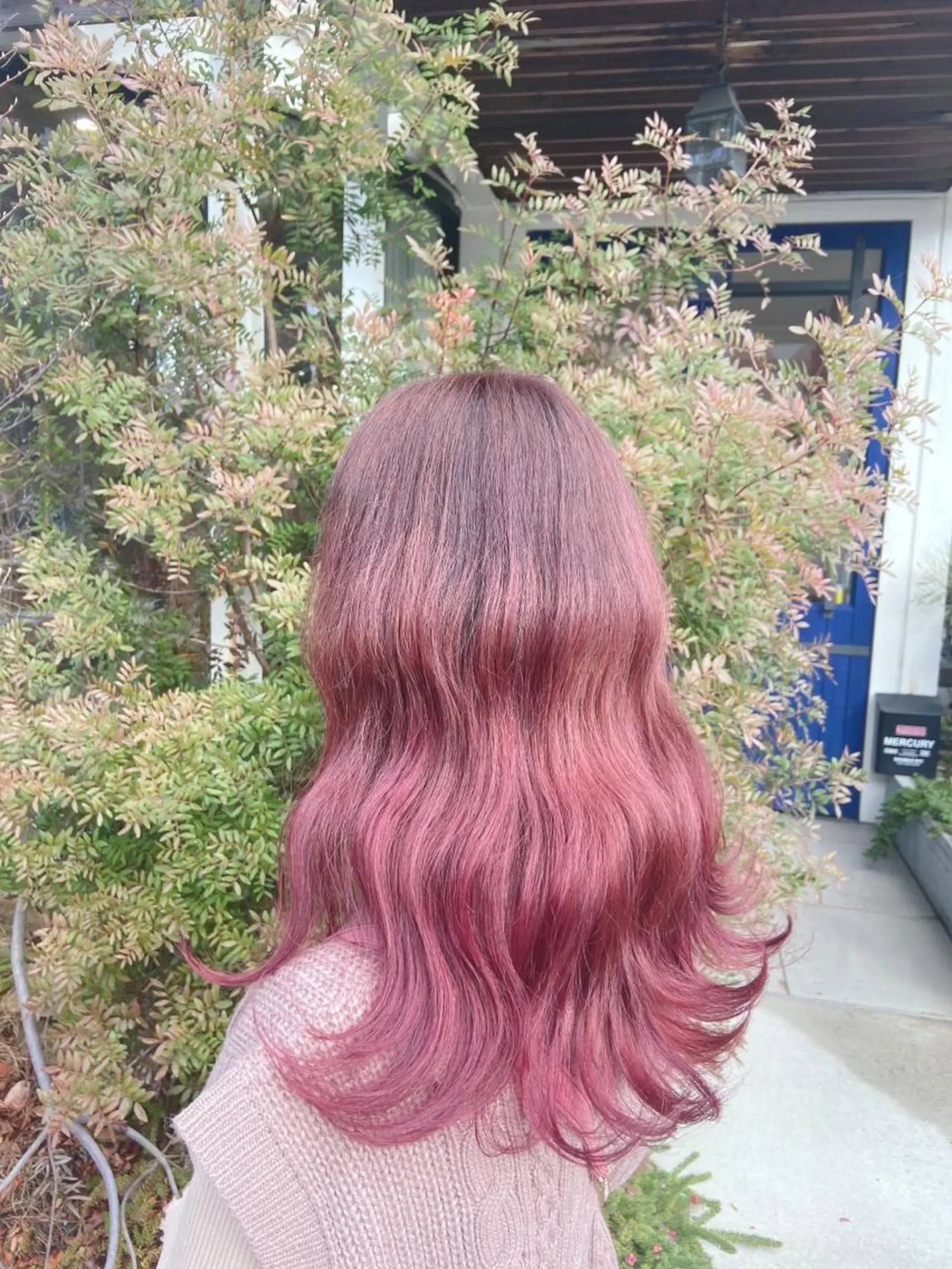 セミロング カラー ブリーチ 🌷名駅／髪質改善 ヘアセット/モネ🌷のヘアスタイル