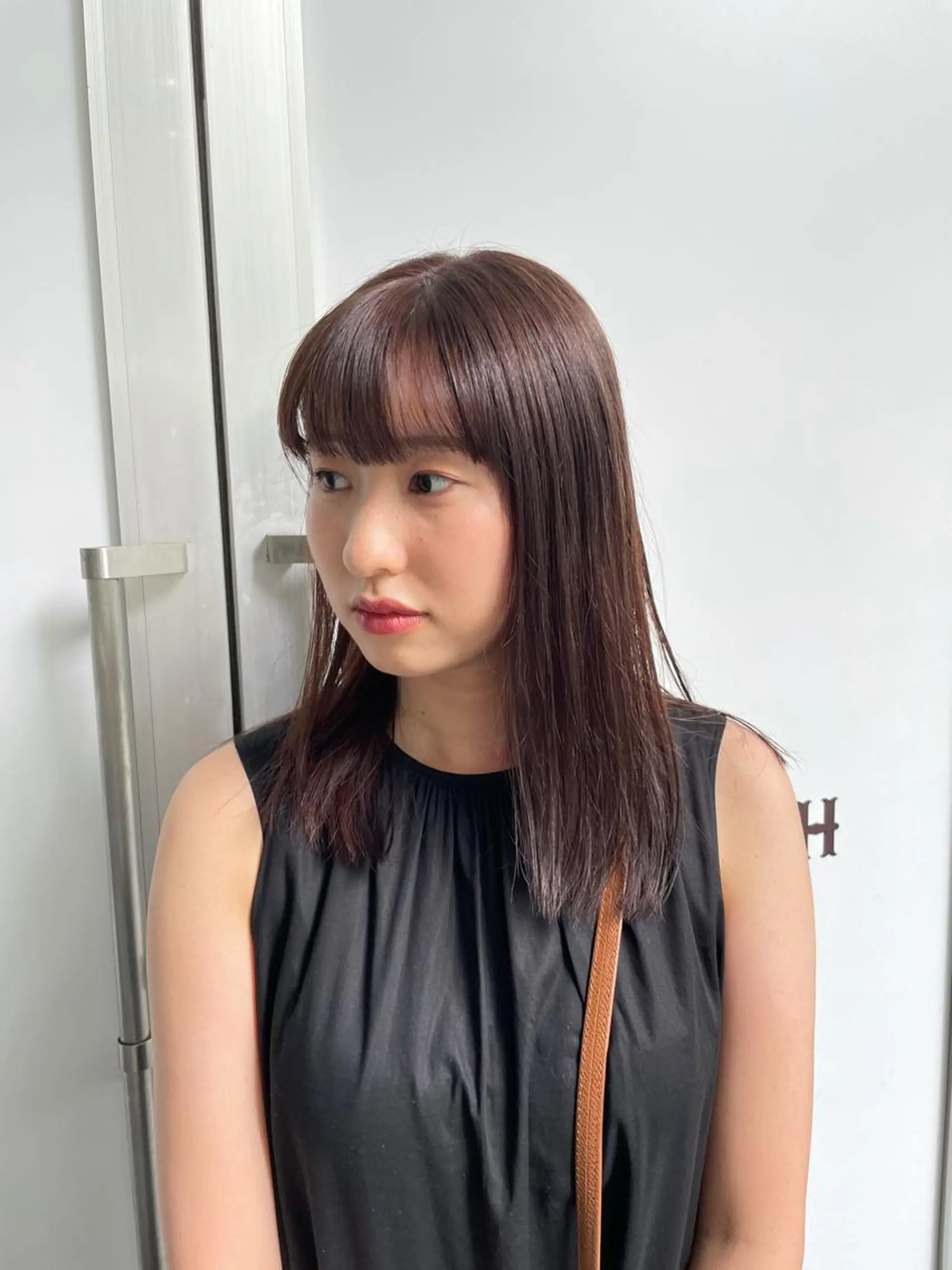 ミディアム 栄　mighty by H所属・不破一輝/栄/矢場町 ボブ/レイヤー/艶髪のヘアスタイル