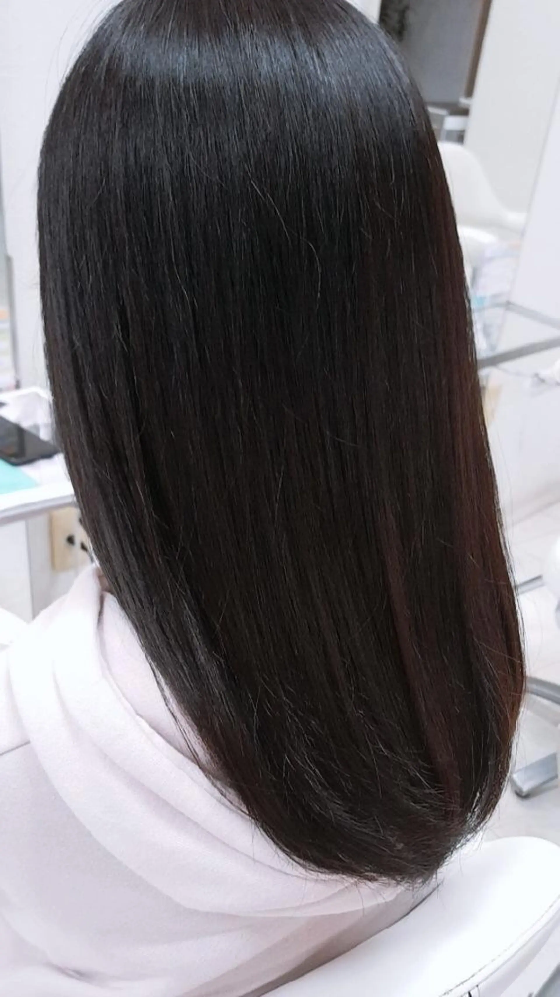 カラー ロング カット ヘアカラー トリートメント 菊地 美憂のヘアスタイル