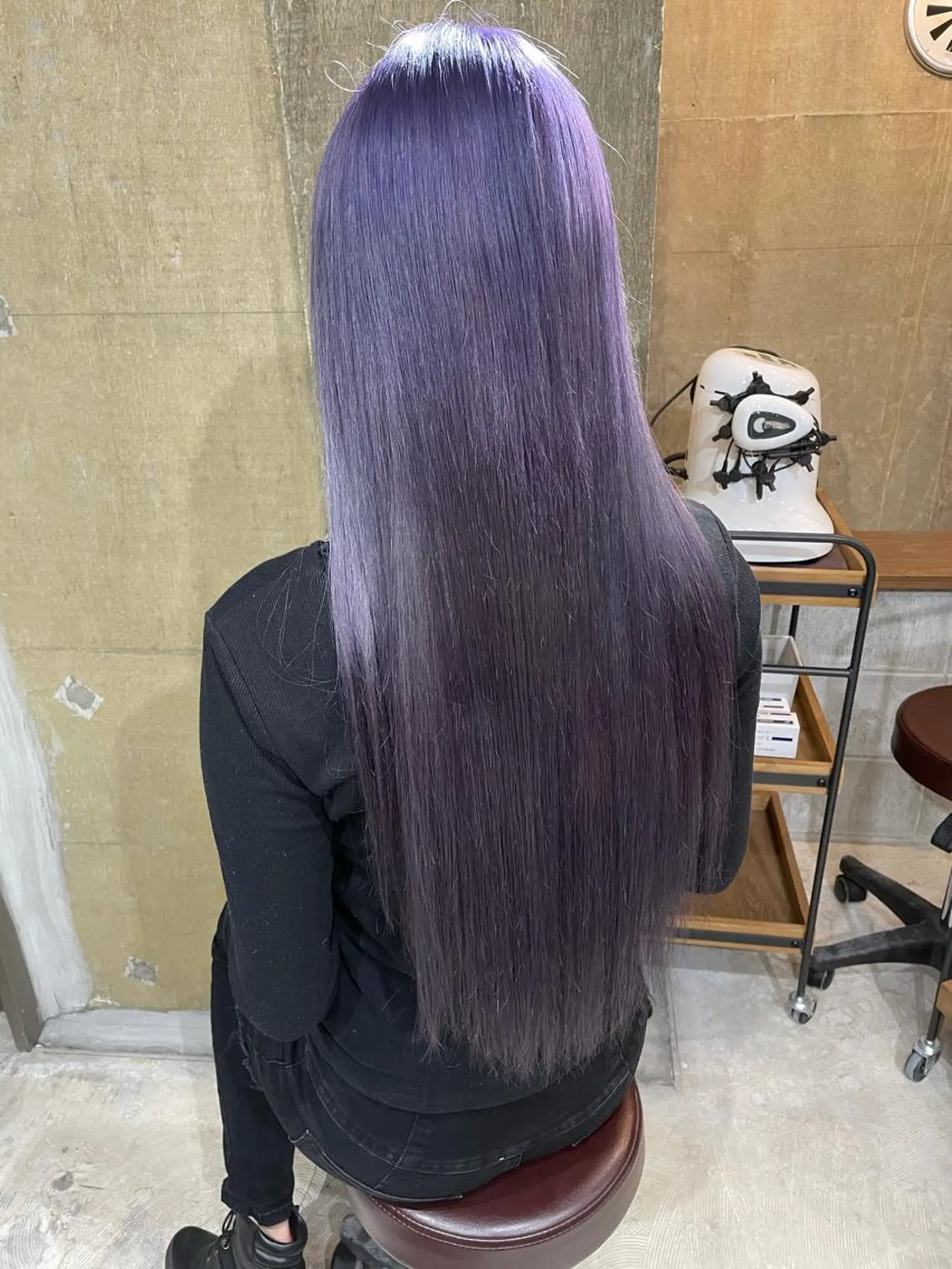 ロング カラー uru"所属・uru" すずきさゆりのヘアスタイル