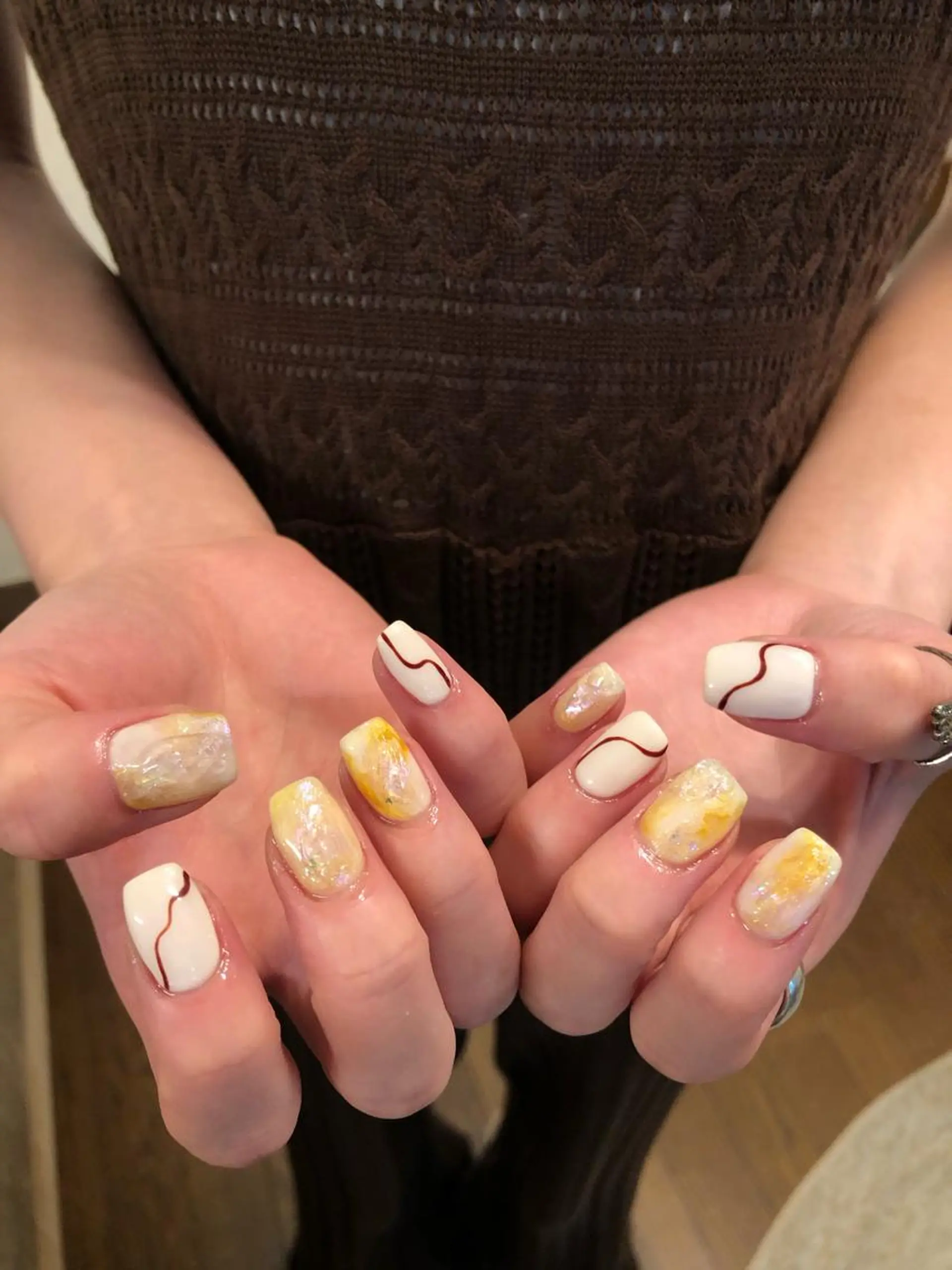 ネイル ハンドネイル フットネイル ハンドケア Nes.Nail所属・Miyagi Asamiのネイルデザイン