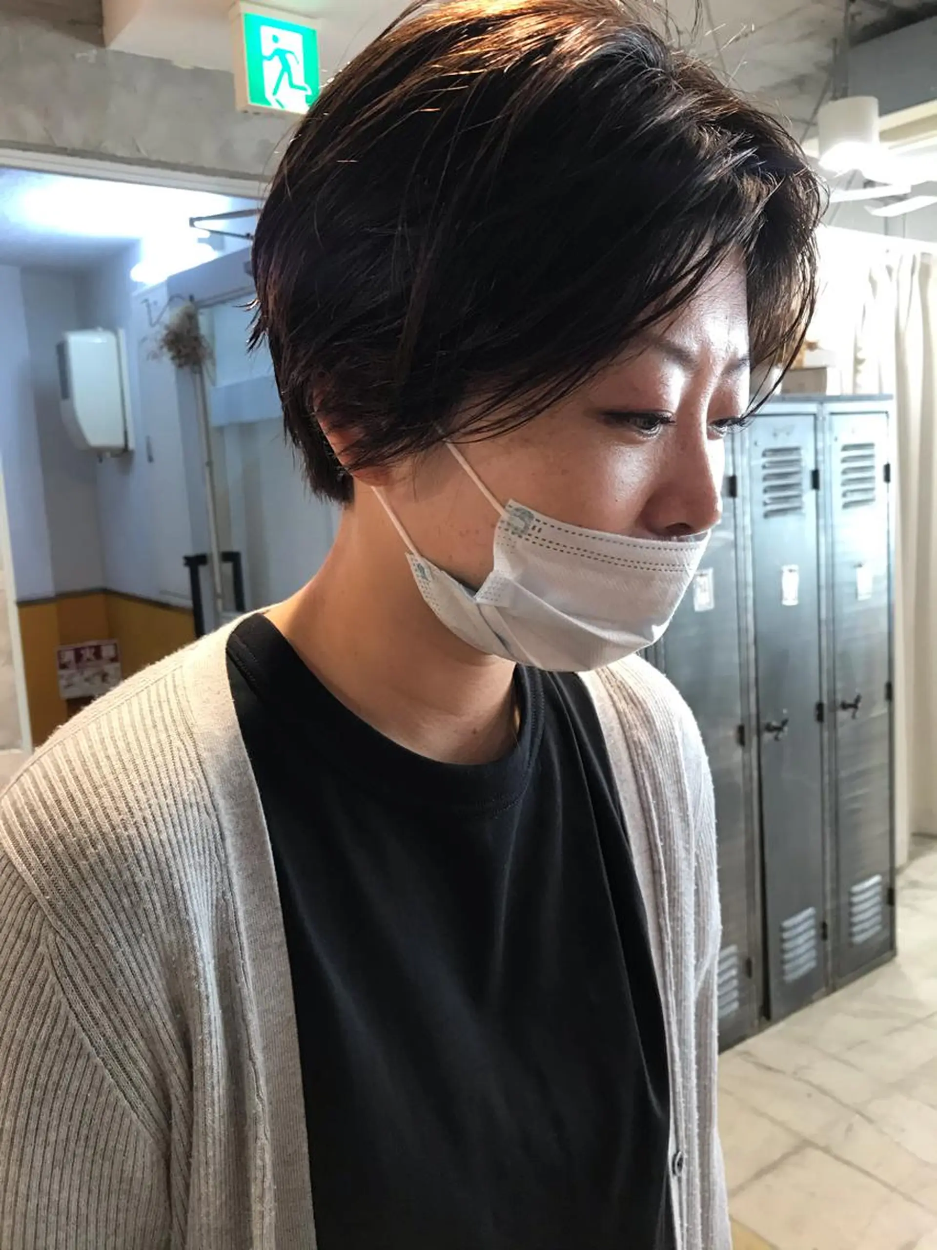 ショート ショートヘア カット さの あやねのヘアスタイル