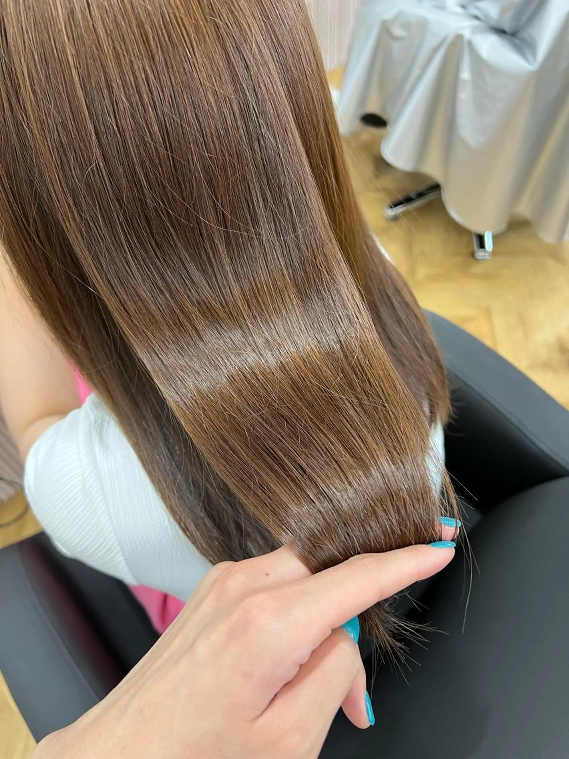 セミロング カラー ヘアアレンジ トリートメント カット ヘアカラー トリートメント ✨カチモリ✨レイヤー 韓国ヘア🇰🇷ゆいのヘアスタイル
