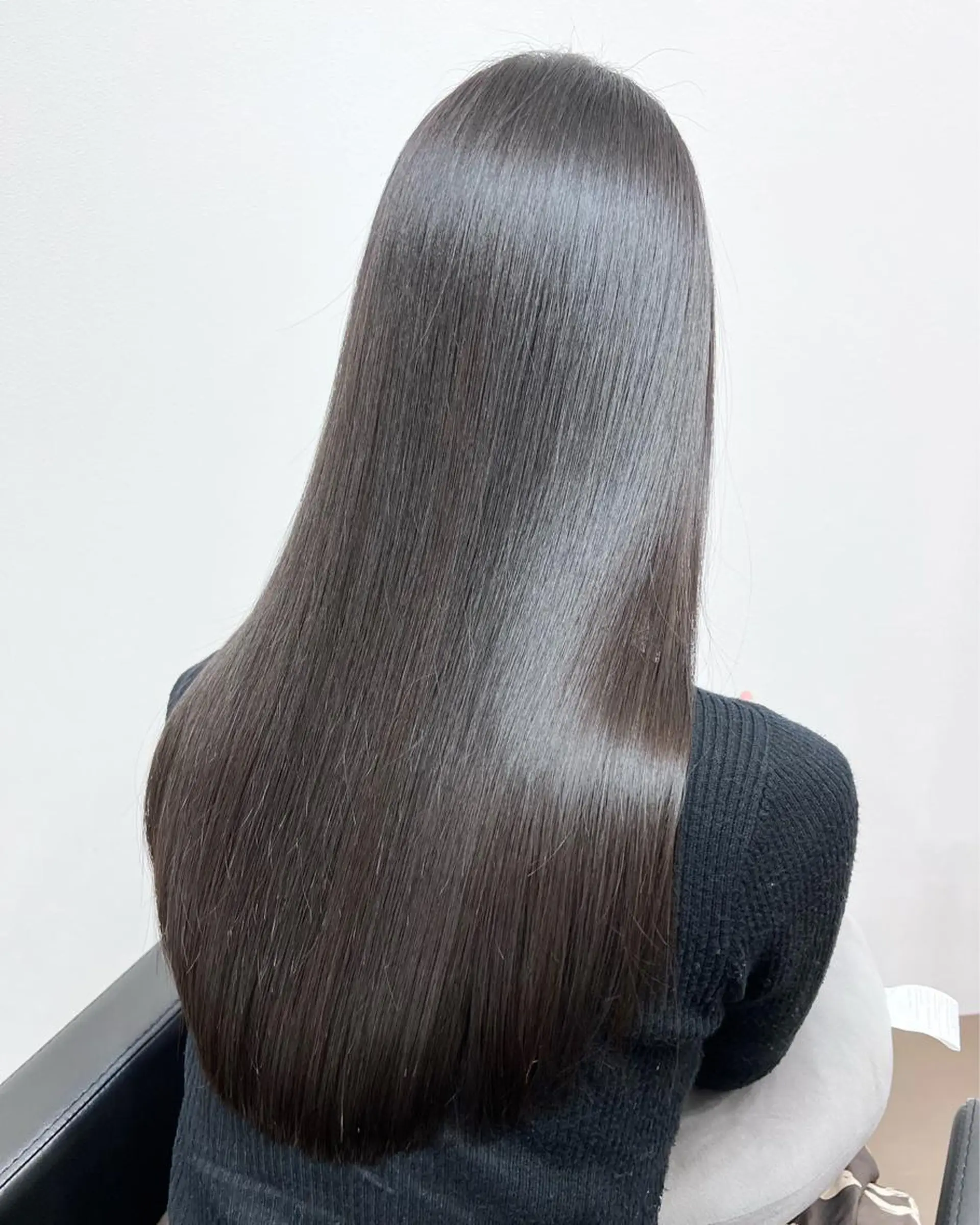 ロング 髪質改善 韓国風ヘア ロング 縮毛矯正 トリートメント カット トリートメント 髪質改善と艶カラー 💎坂田 裕紀のヘアスタイル