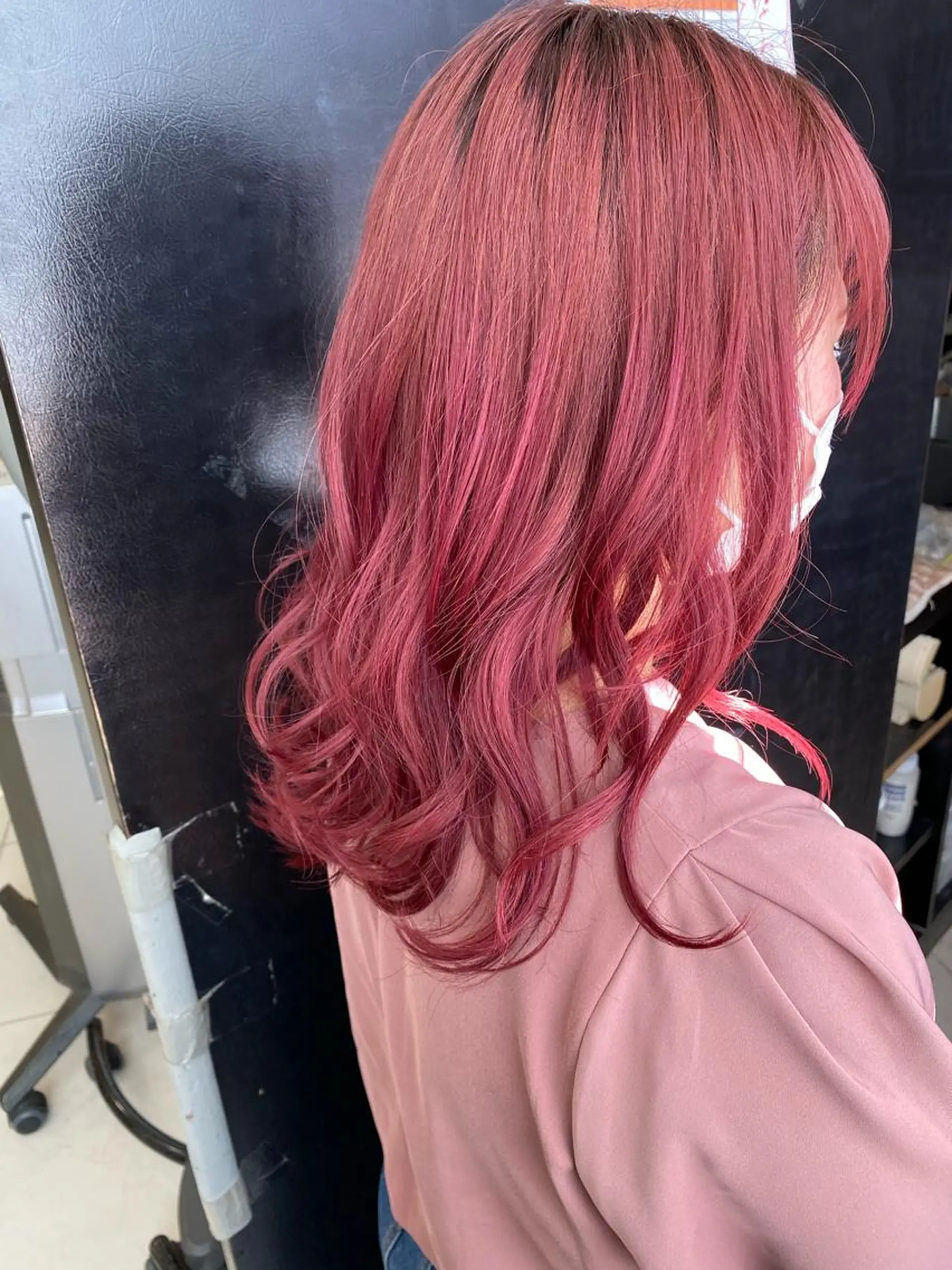 ミディアム カラー ヘアアレンジ 小顔カット/艶 カラー特化♡MIHOのヘアスタイル