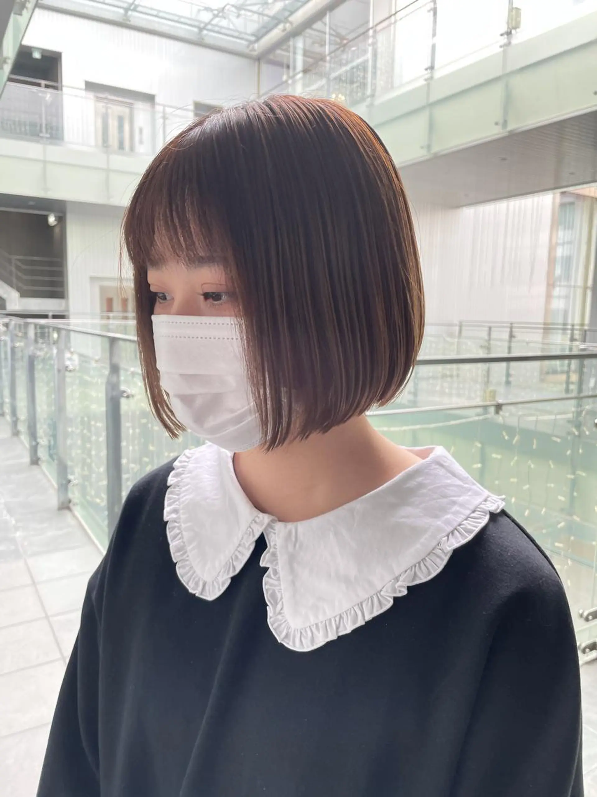 ショート ボブ 栄　mighty by H所属・不破一輝/栄/矢場町 ボブ/レイヤー/艶髪のヘアスタイル