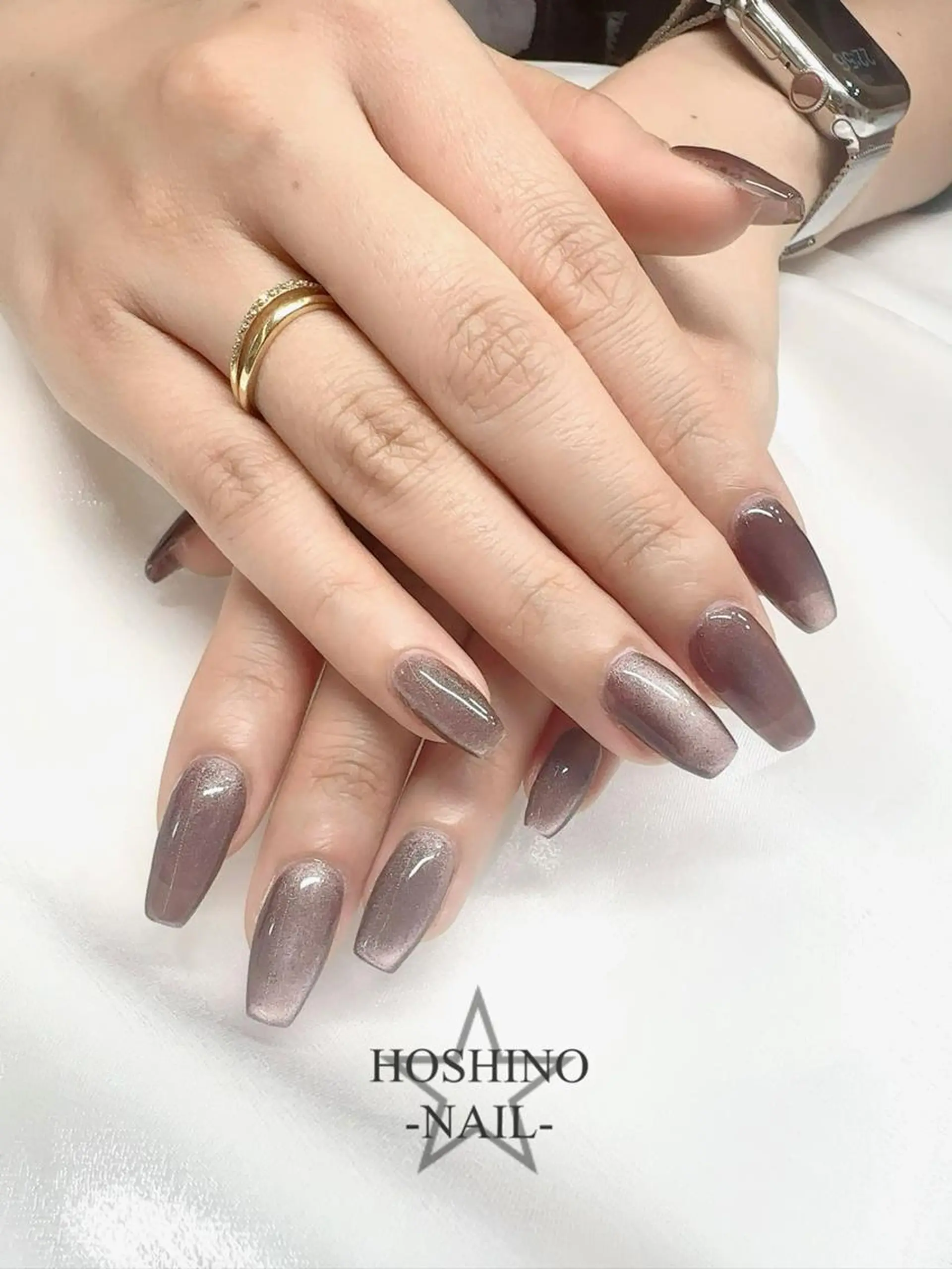 ネイル マグネットネイル ハンドネイル ★HOSHINO NAIL★新宿店のネイルデザイン