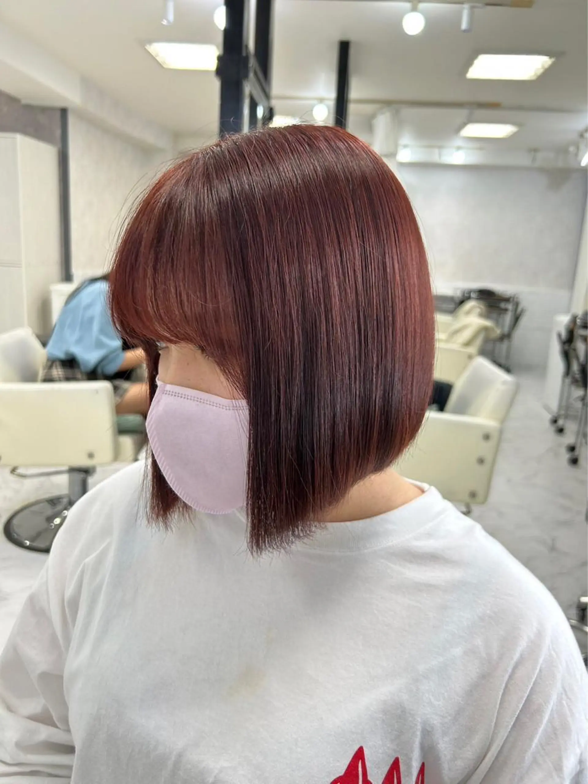 ショート アンククロス渋谷店所属・Wistell 渋谷 ASUKAのヘアスタイル