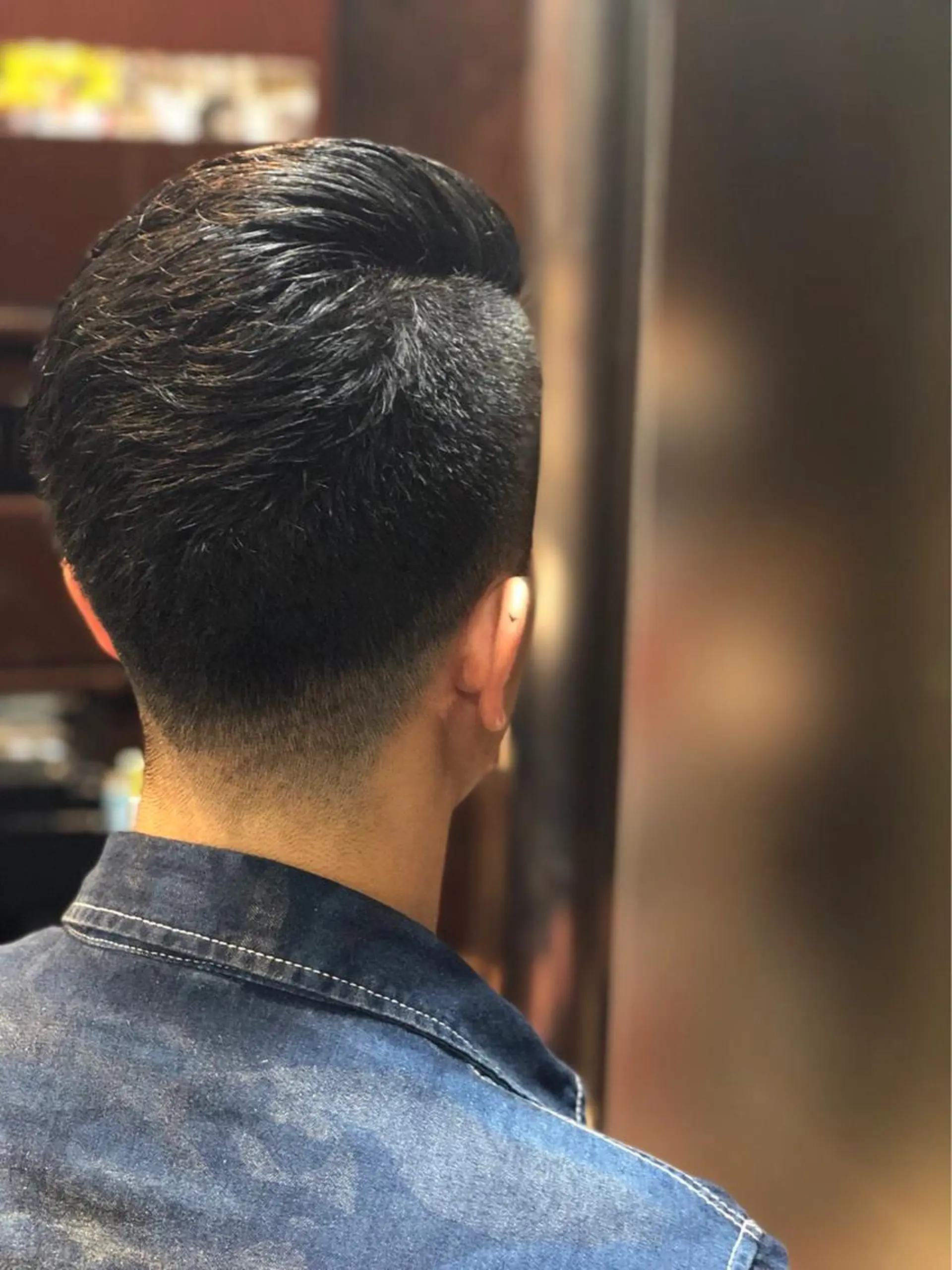 ショート メンズ フェードカット 【店長】福田 健人のヘアスタイル