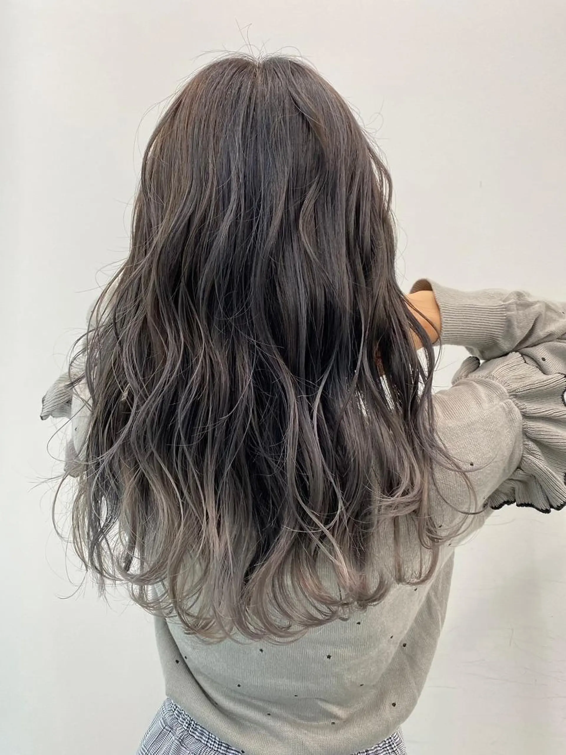 カラー ロング カット ヘアカラー トリートメント 【公式】amble luxe池袋東口🩷のヘアスタイル