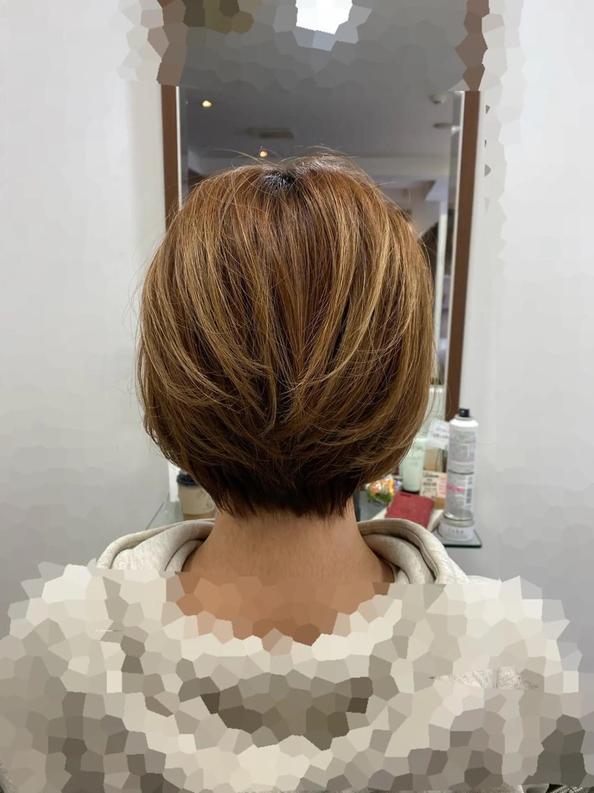 ミディアム ボブ Aloa登戸所属・武田 学のヘアスタイル