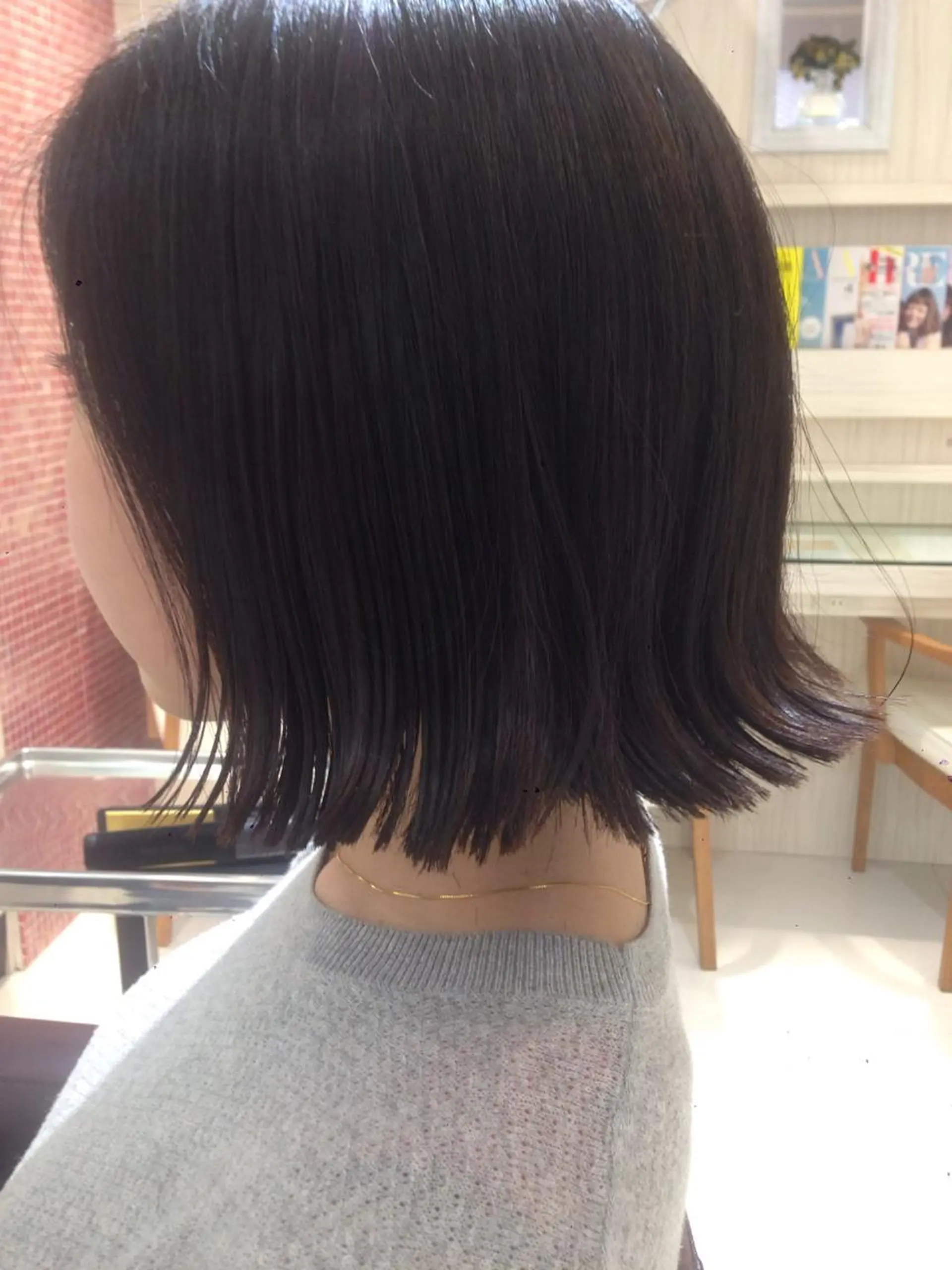 ショート 切りっぱなしボブ ボブ 外ハネヘア ✨艶髪✨透明感✨ 山内大樹のヘアスタイル