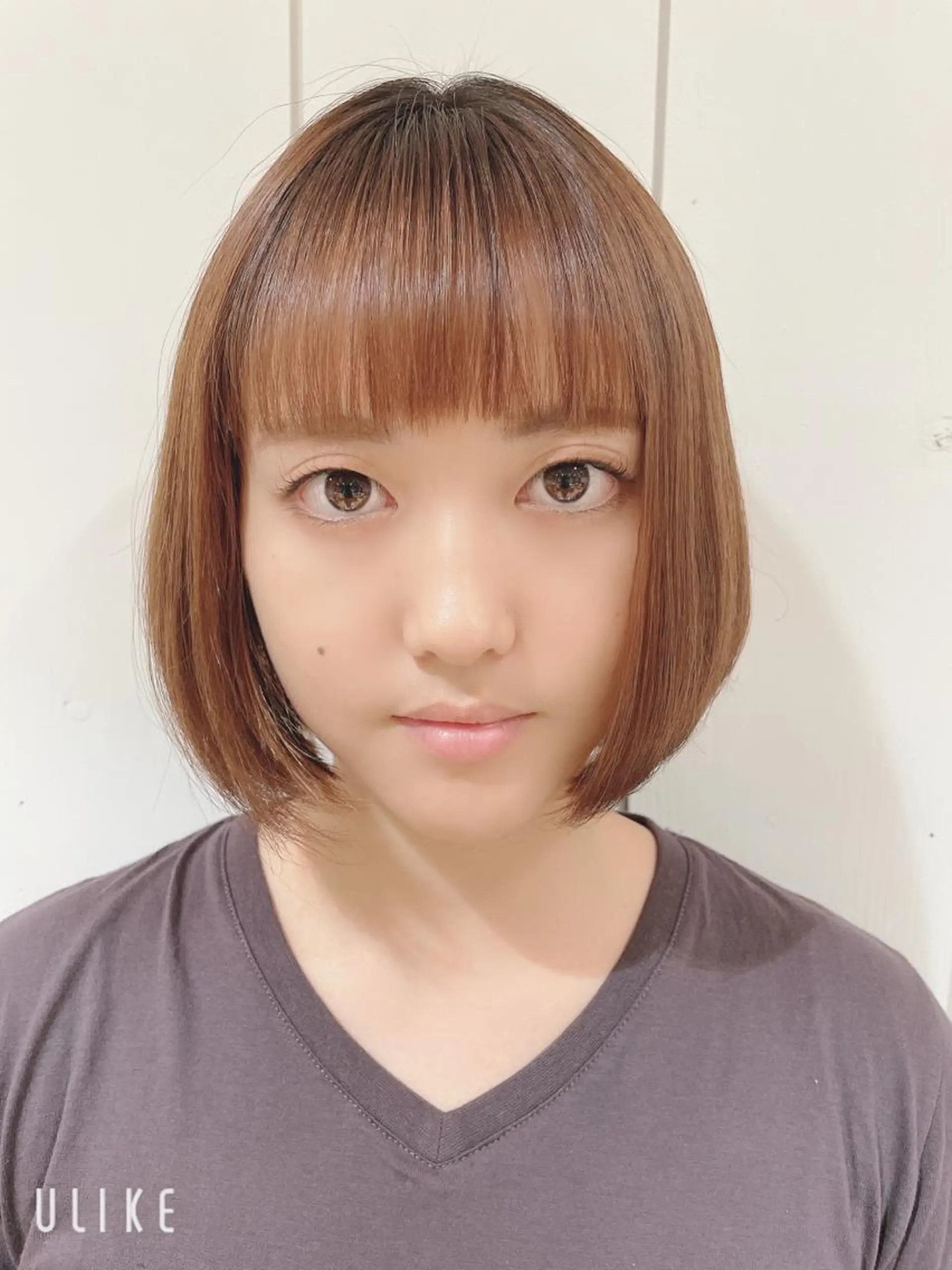 ミディアム ボブカット 佐々木 祐太のヘアスタイル