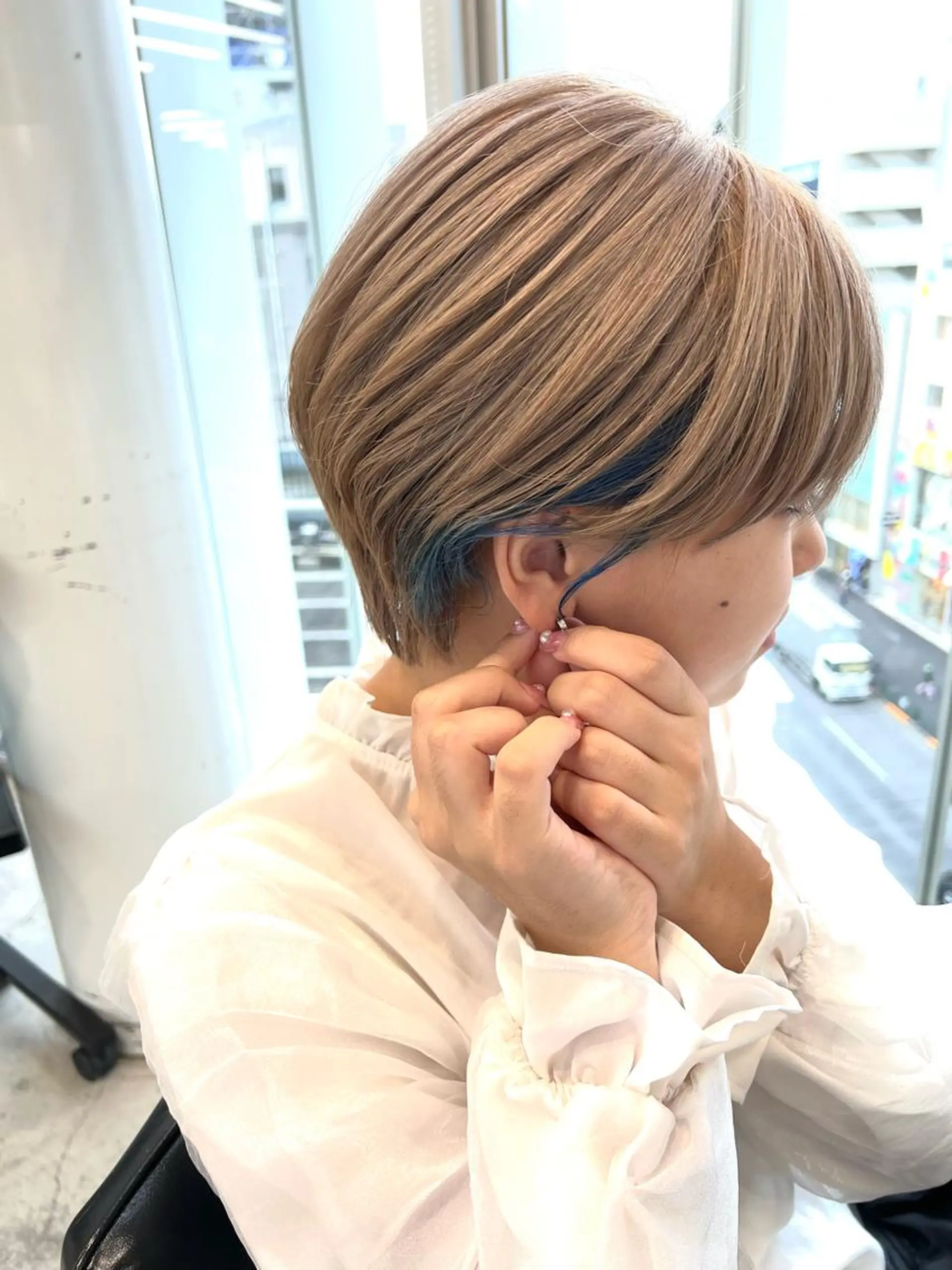 ショート カット ヘアカラー トリートメント 🌿MASATO 🌿韓国ヘアのヘアスタイル