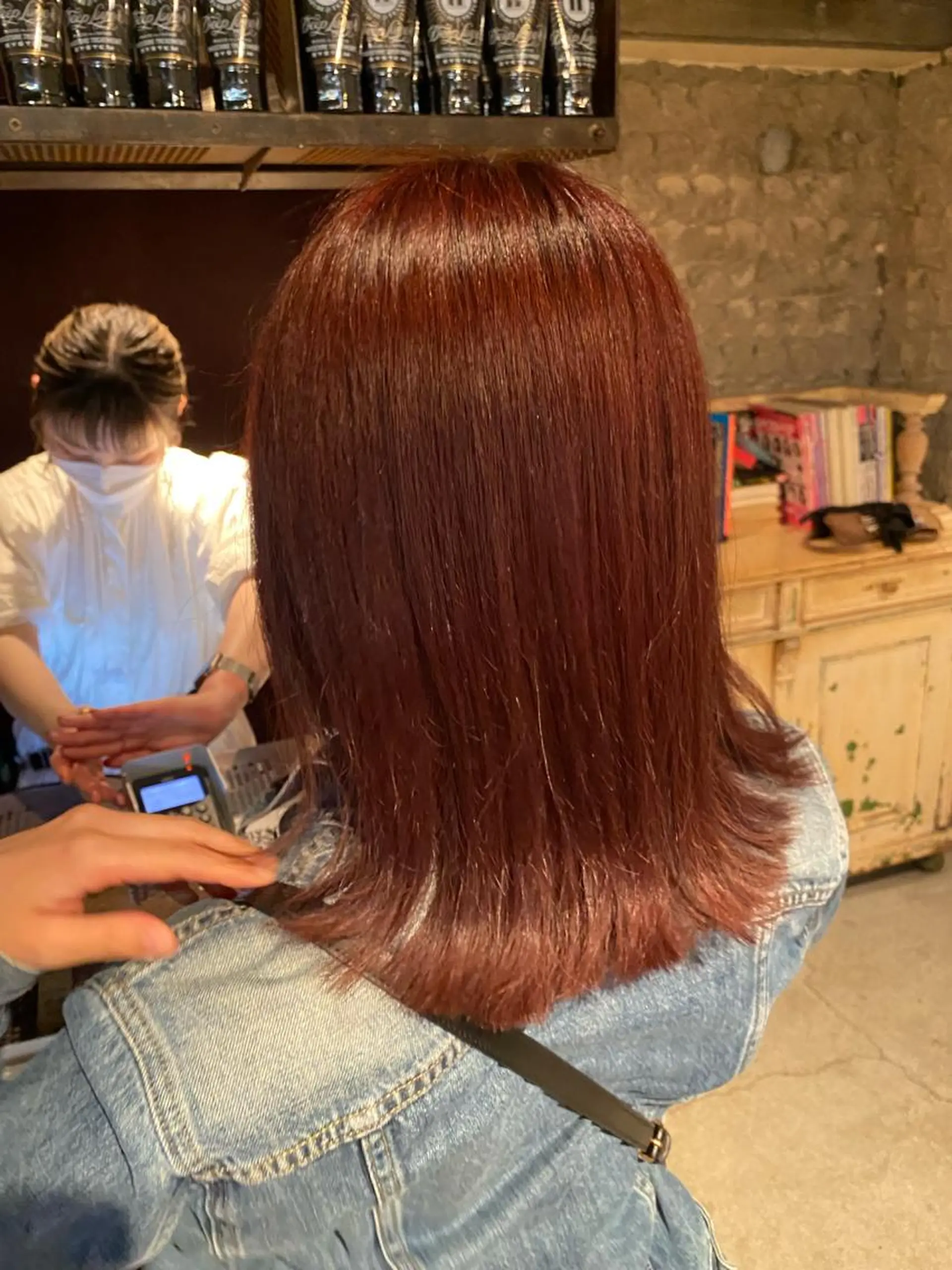 ミディアム カラー お任せヘア☘️☘️ 及川渚のヘアスタイル