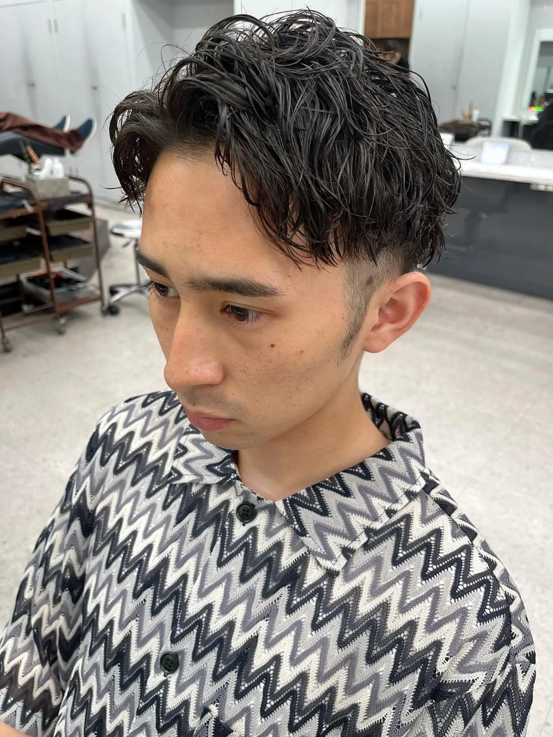 パーマ メンズ 🍐シャドウパーマ メンズ特化/守岡🍐のヘアスタイル