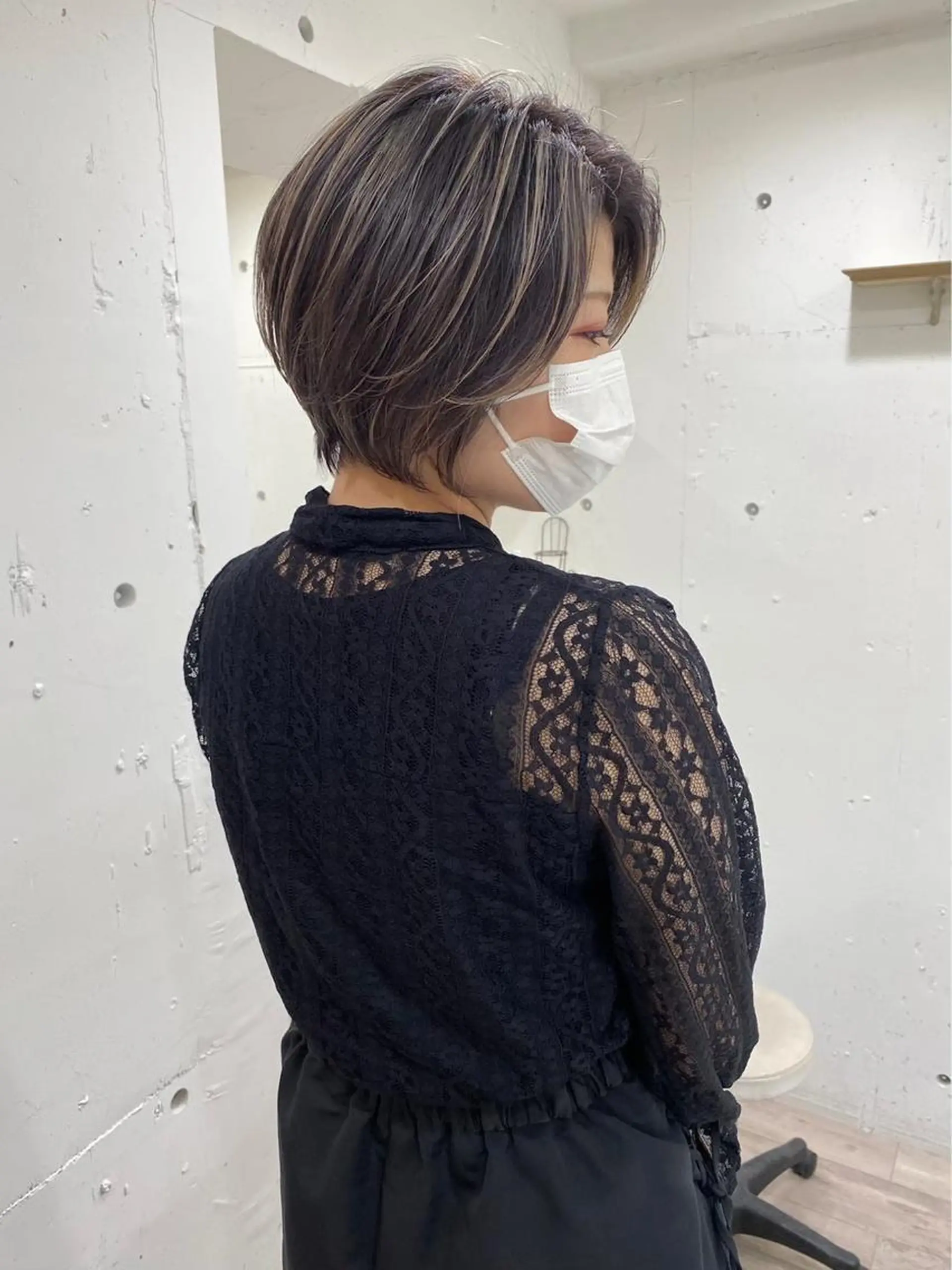 ショート カラー カラーが上手い 辻悠月のヘアスタイル