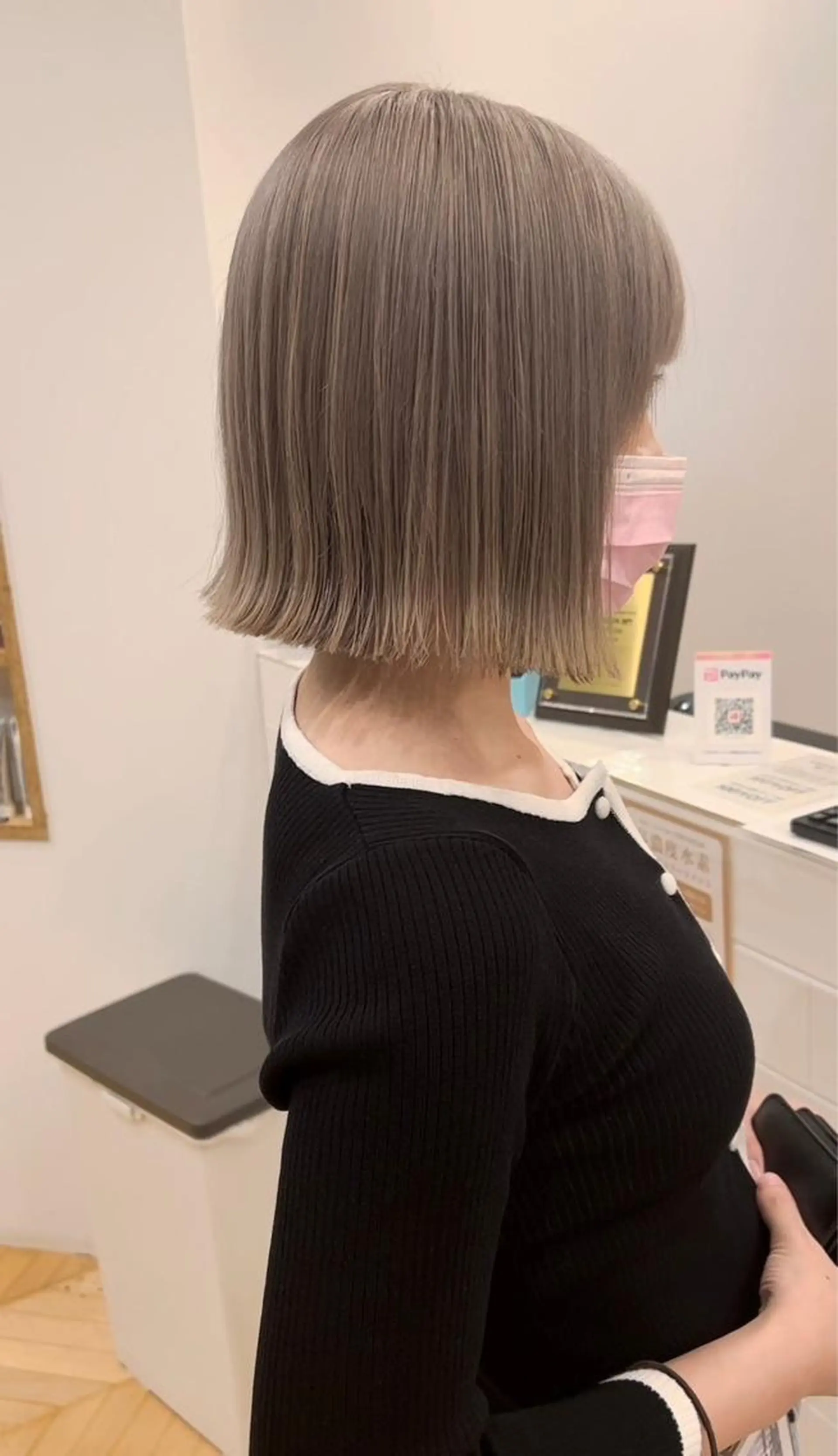 ミディアム 柔らかベージュ🩰/ 新潟駅/くるみのヘアスタイル