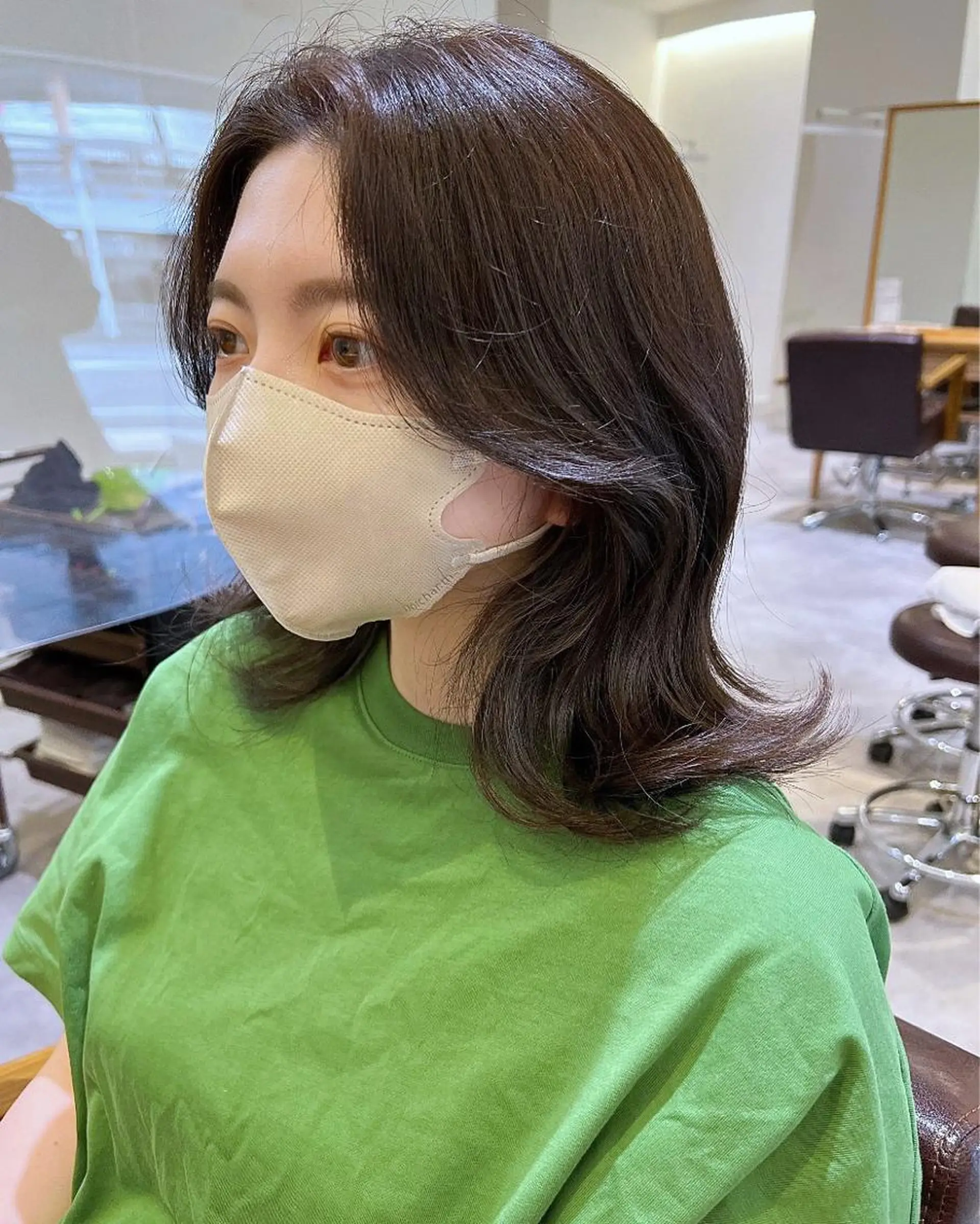 ミディアム カラー 韓国ヘア×髪質改善 /yoshikaのヘアスタイル