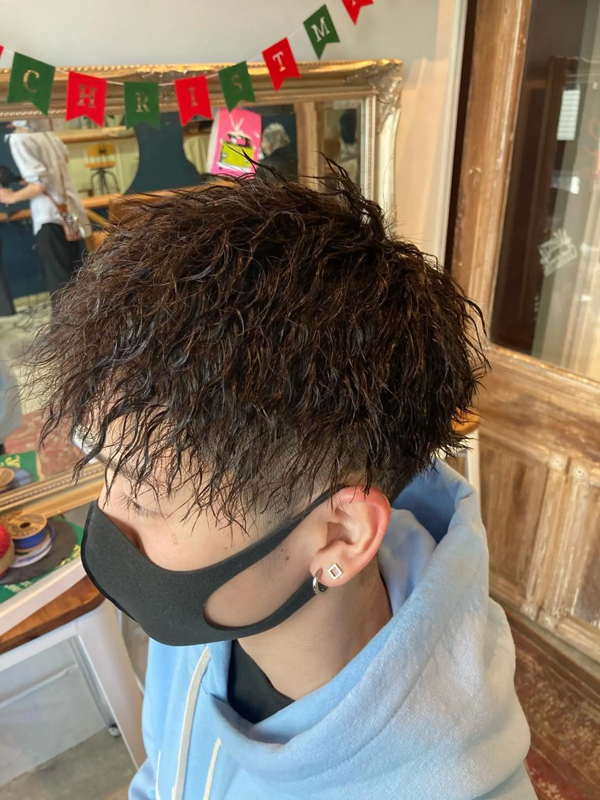 メンズ カット パーマ メンズ特化 TAKUYAのヘアスタイル