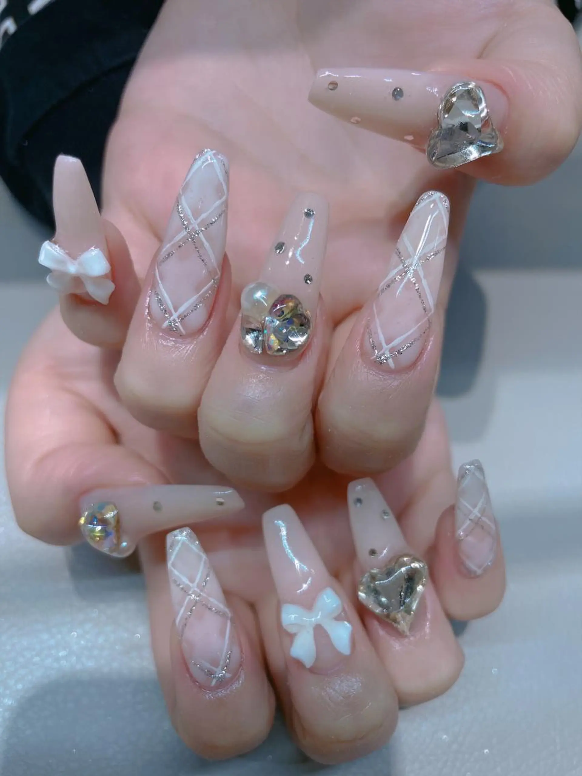 ネイル 長さだし専門店 M2 rikaのネイルデザイン