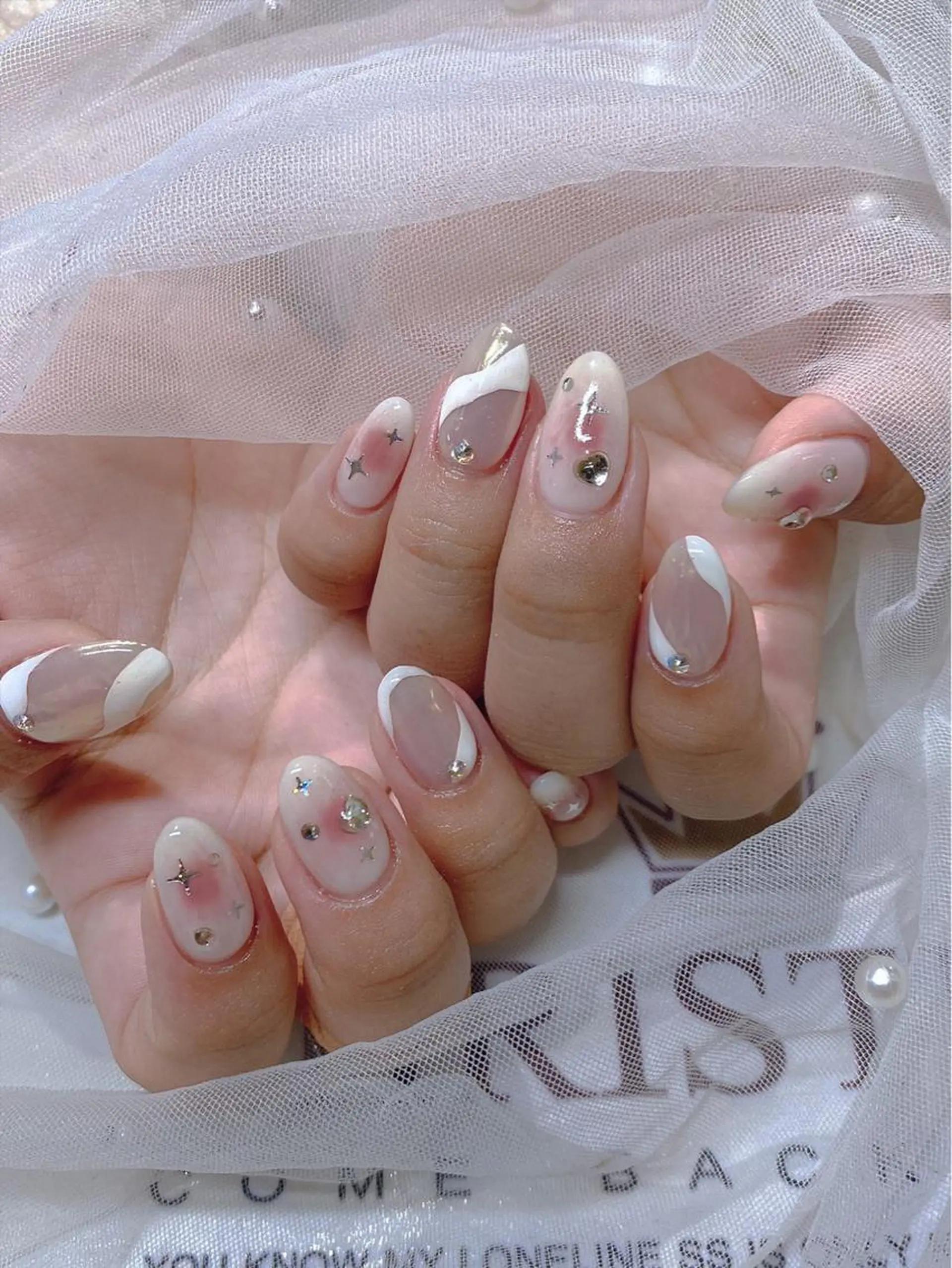 ネイル 長さだし専門店 M2 rikaのネイルデザイン