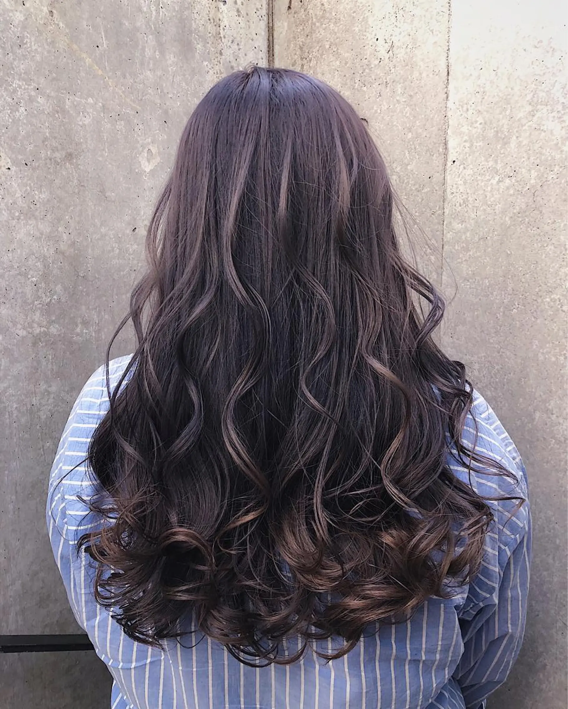 ロング カラー ヘアアレンジ アッシュ ダブルカラー ラベンダーカラー ラベンダーアッシュ 遠藤悠大/メンズ縮毛 /メンズカットのヘアスタイル