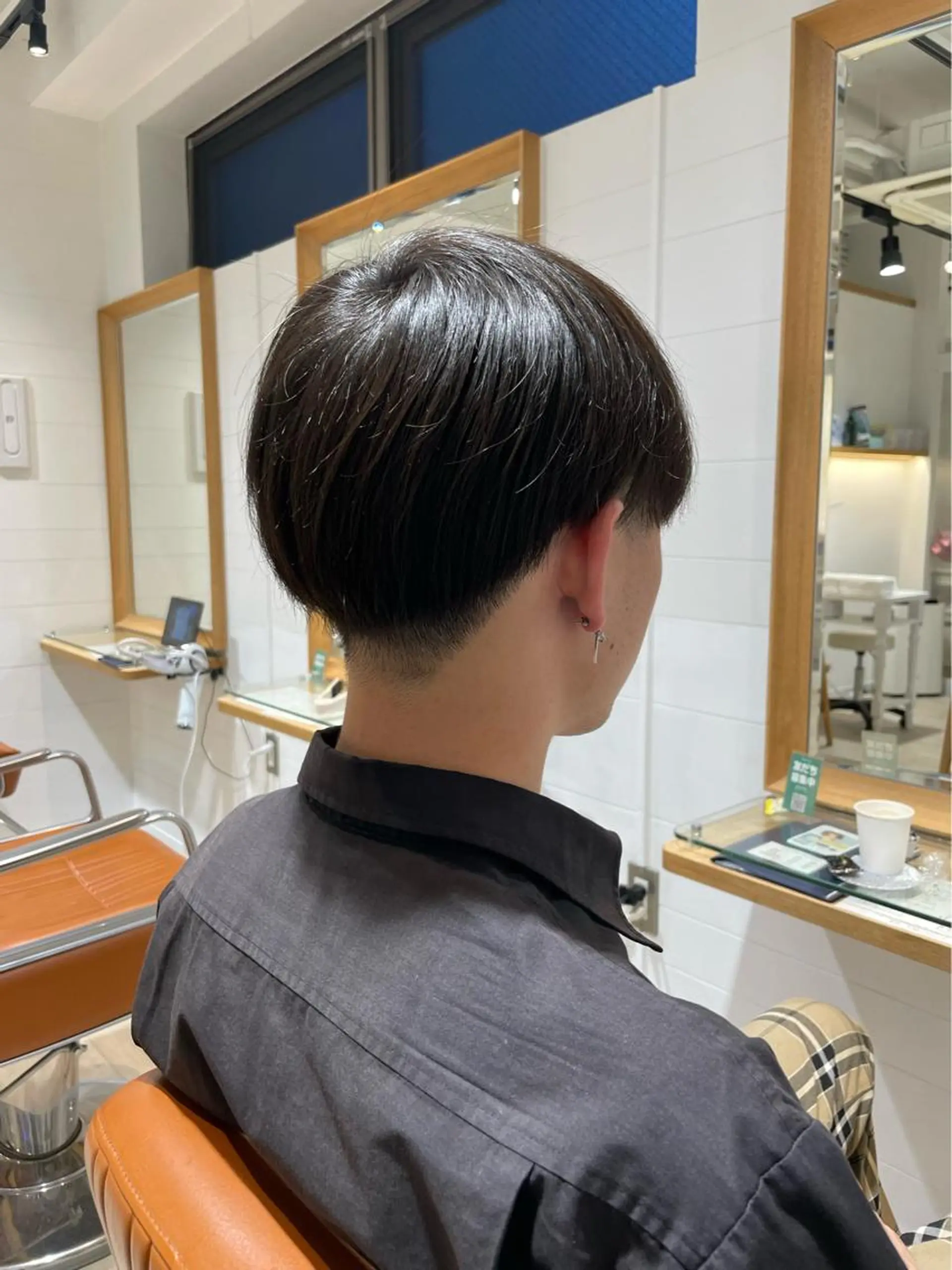 メンズ カット 縮毛矯正 🐝メンズハイライト …Rioのヘアスタイル