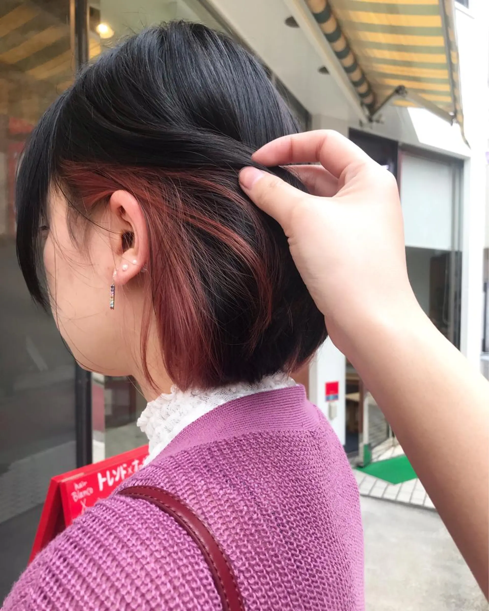 ショート カラー uru"所属・uru" すずきさゆりのヘアスタイル