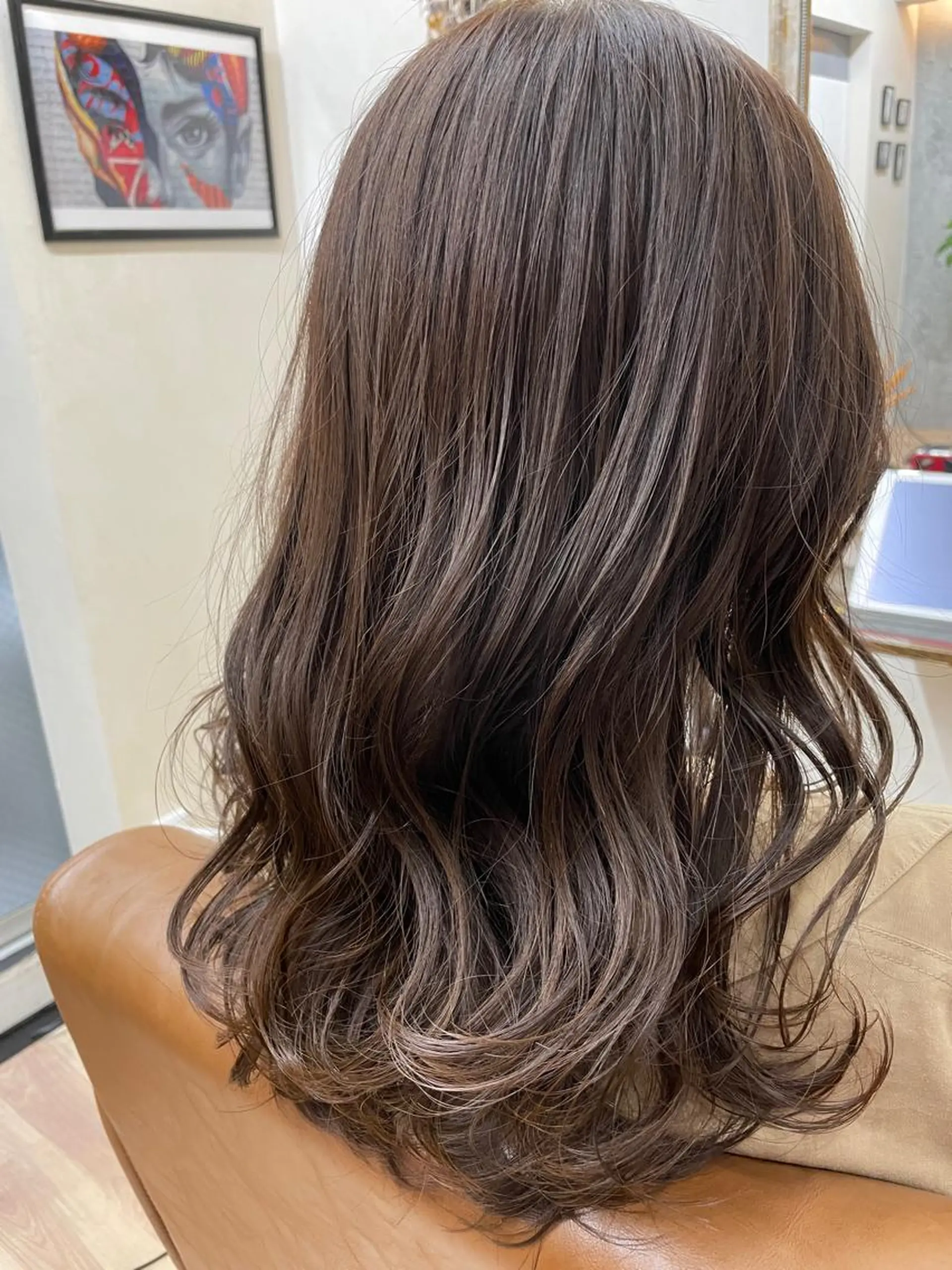 セミロング カラー TOWA 野村　コウダイのヘアスタイル