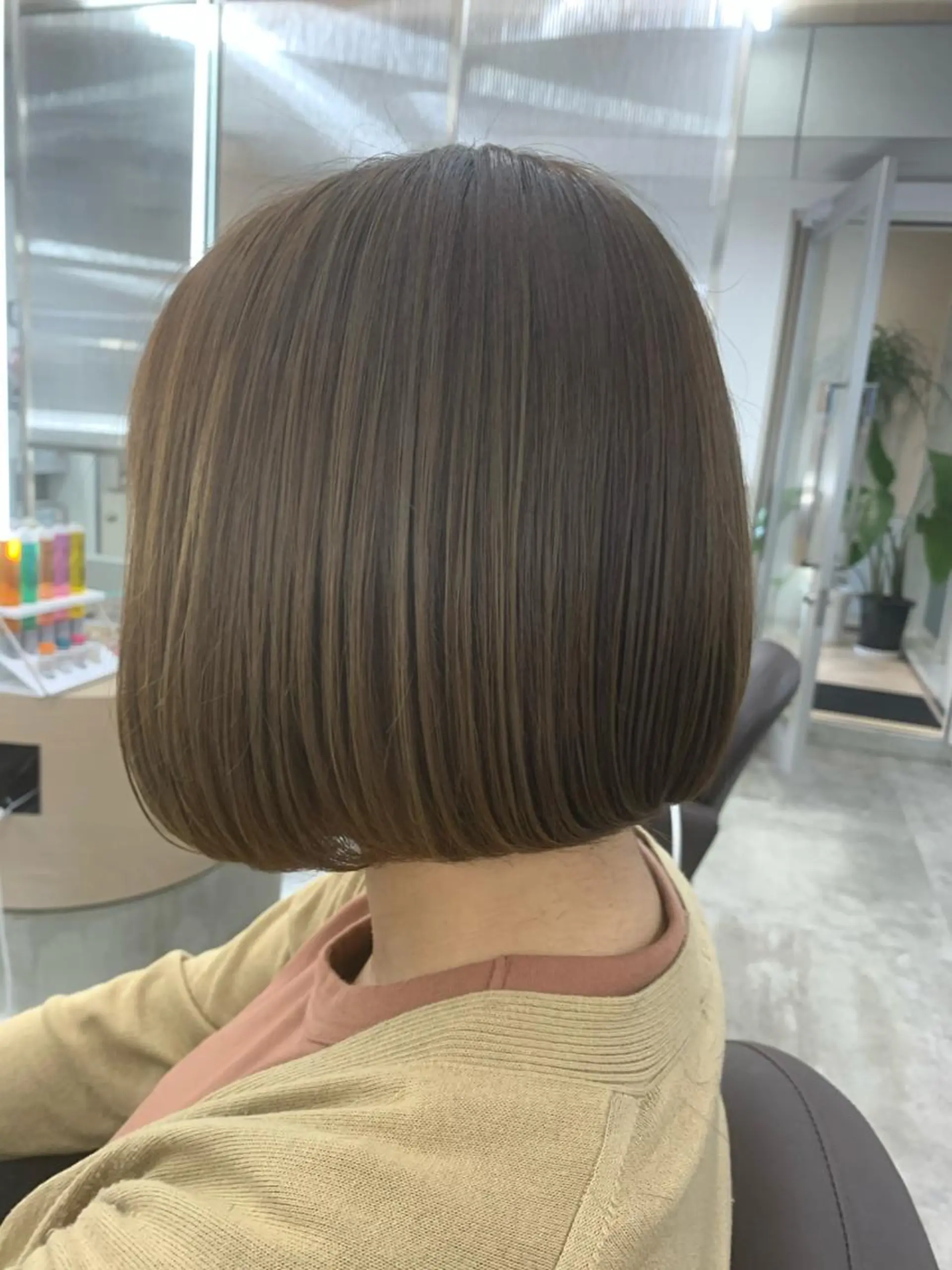 ショート カラー Silk-lei【銀座店】所属・銀座/美髪縮毛矯正 /髪質改善/山本翔華のヘアスタイル