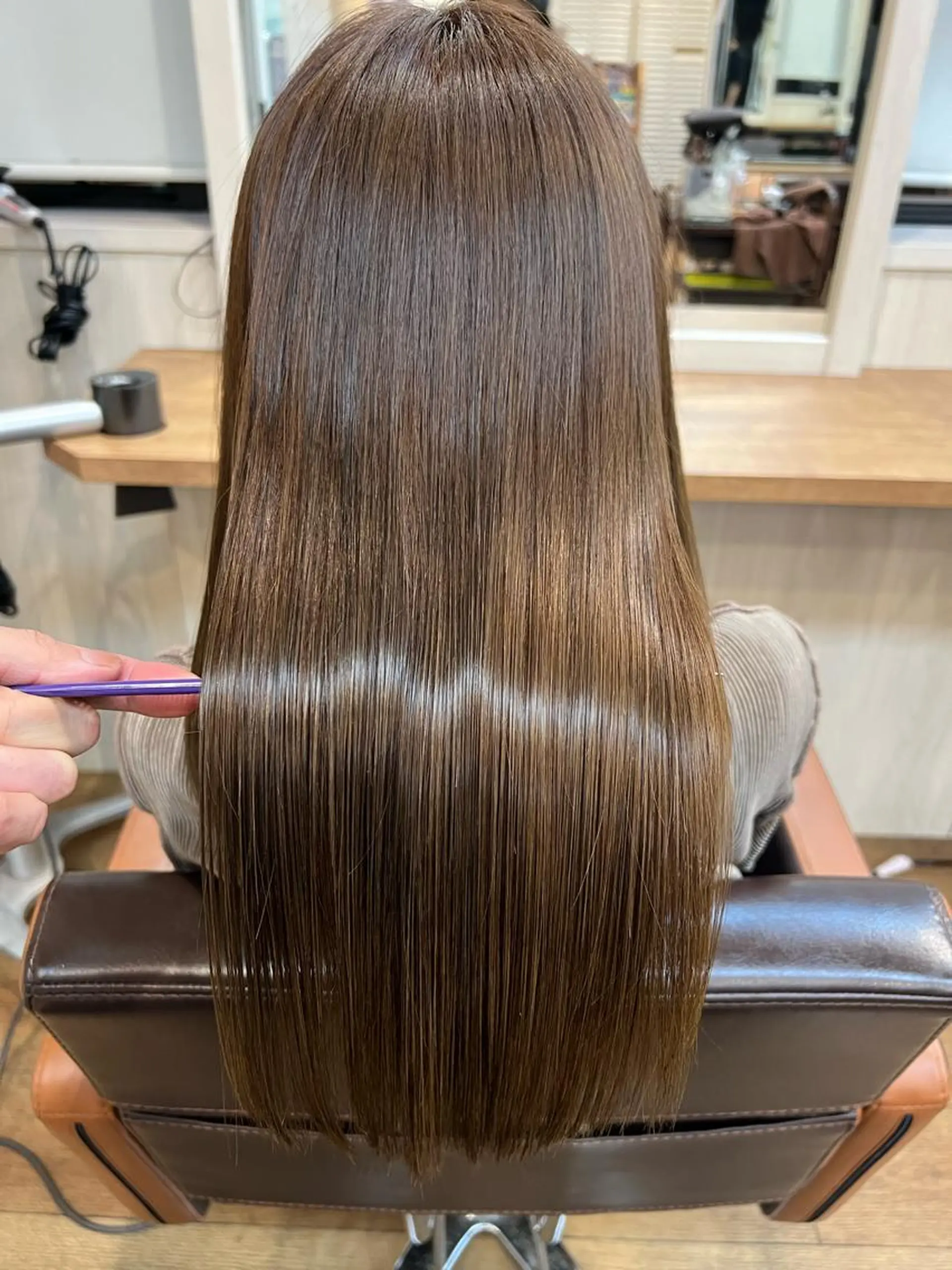 セミロング カラー 髪質改善 カット トリートメント 【ネウィ天王寺 】seiyaのヘアスタイル