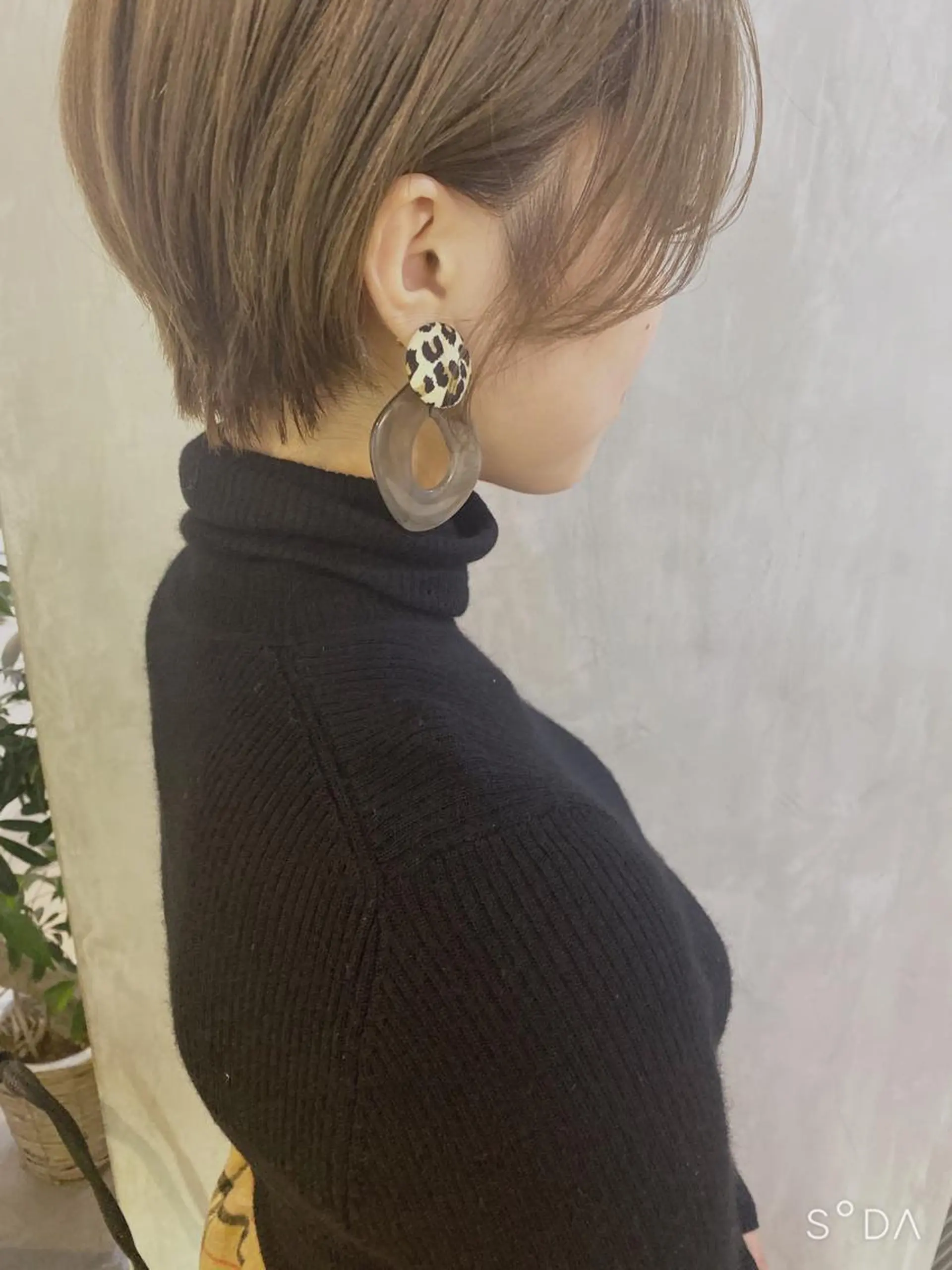 ショート カラー ヘアアレンジ ハンサムショート ショートヘア stylist/蛯谷 珠里のヘアスタイル