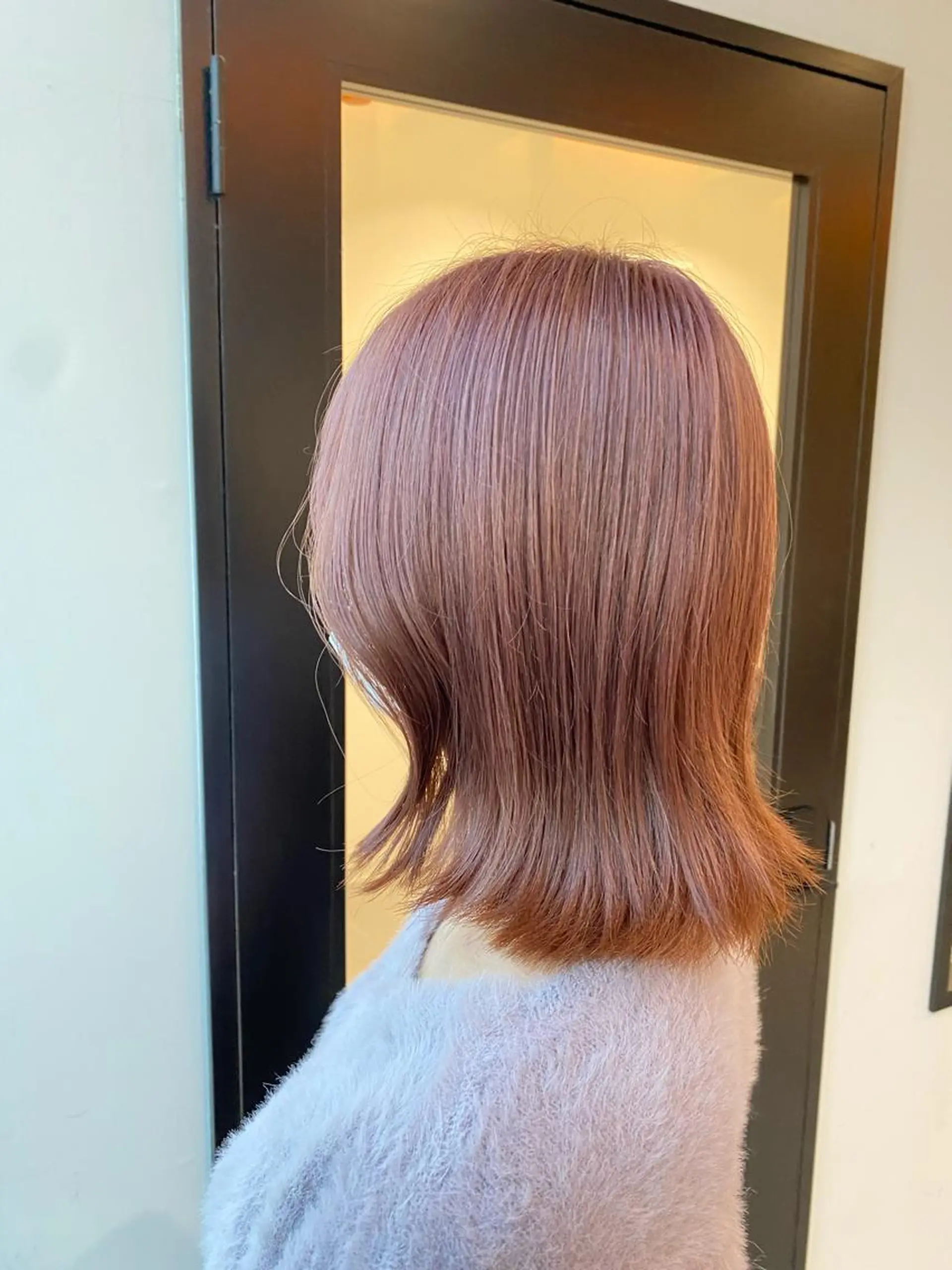 カラー ベージュカラー ピンクカラー ピンクベージュ 韓国ヘア/艶髪🎀 宮川みほのヘアスタイル