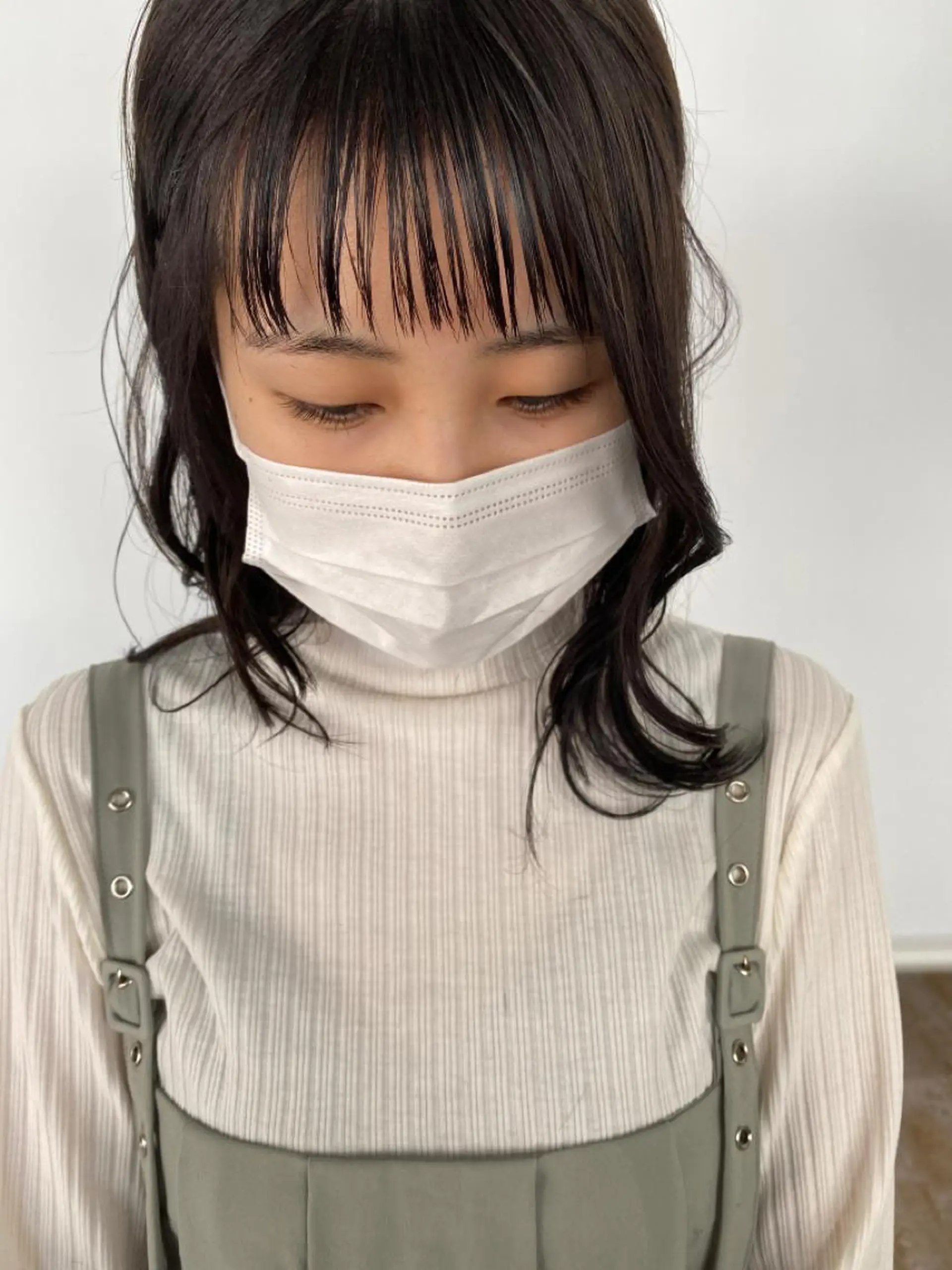 セミロング カラー steed tokyo所属・KOOKI スティードトーキョーのヘアスタイル